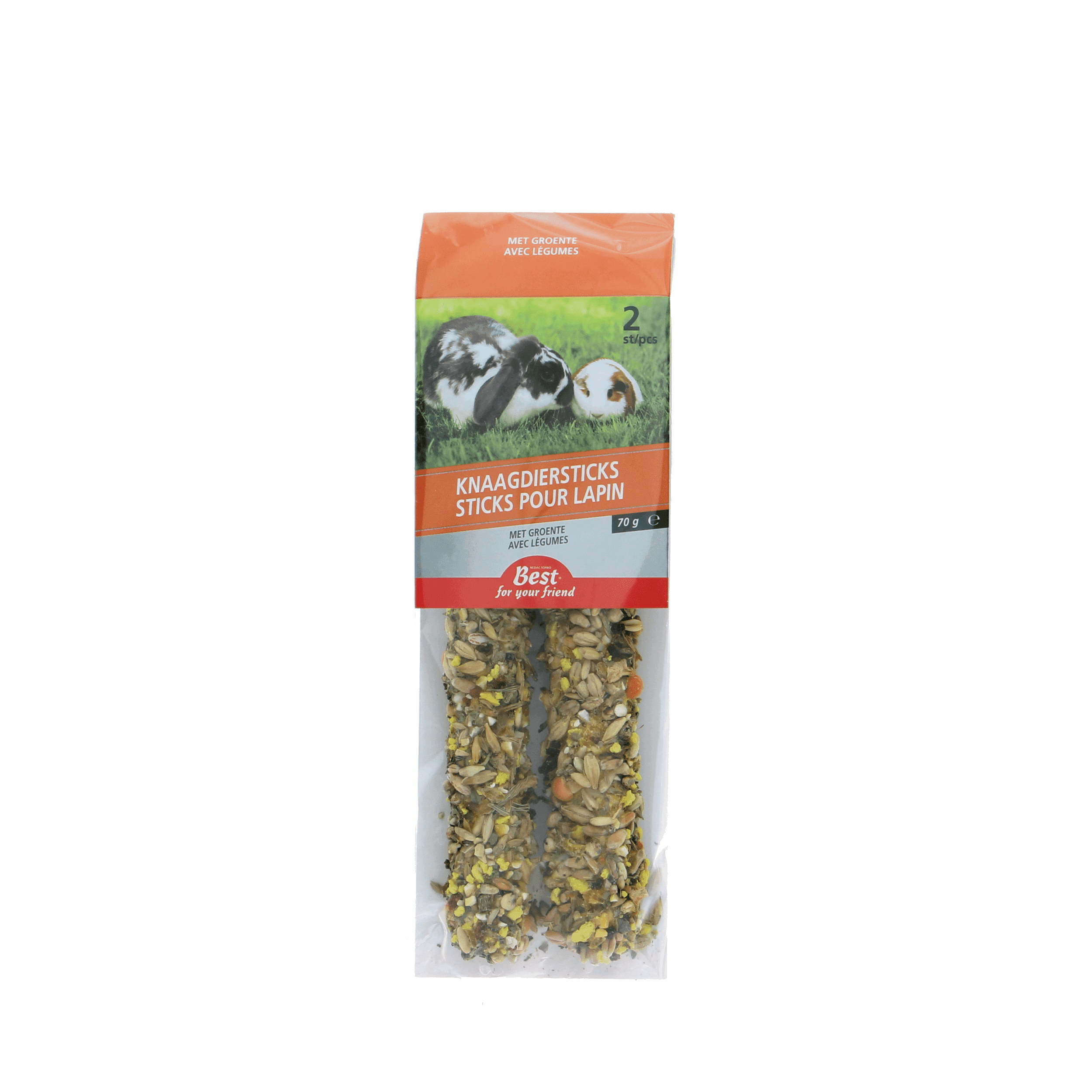 Best For Your Friend Knaagdiersticks met groente
