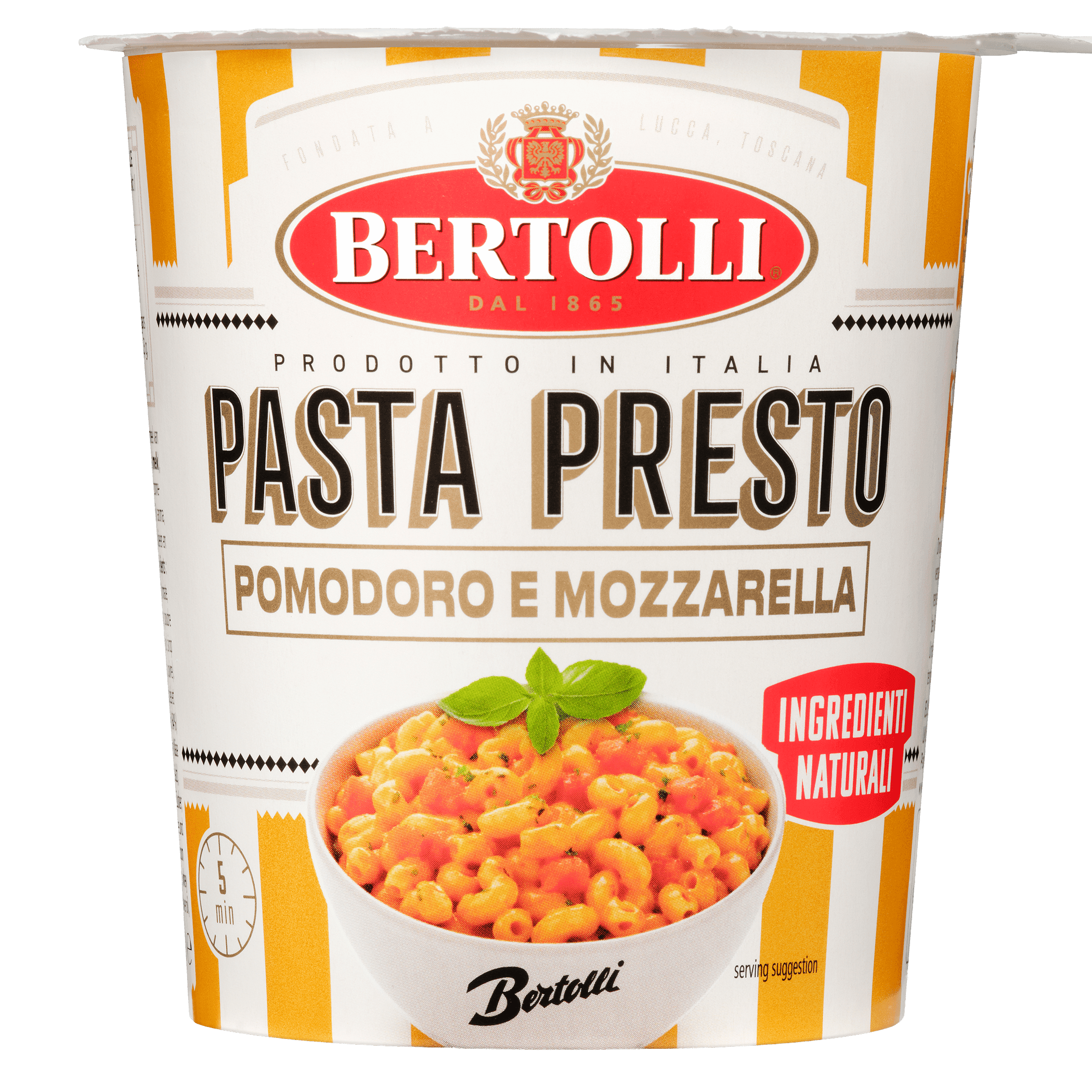 Bertolli Pasta Presto pomodoro mozzarella