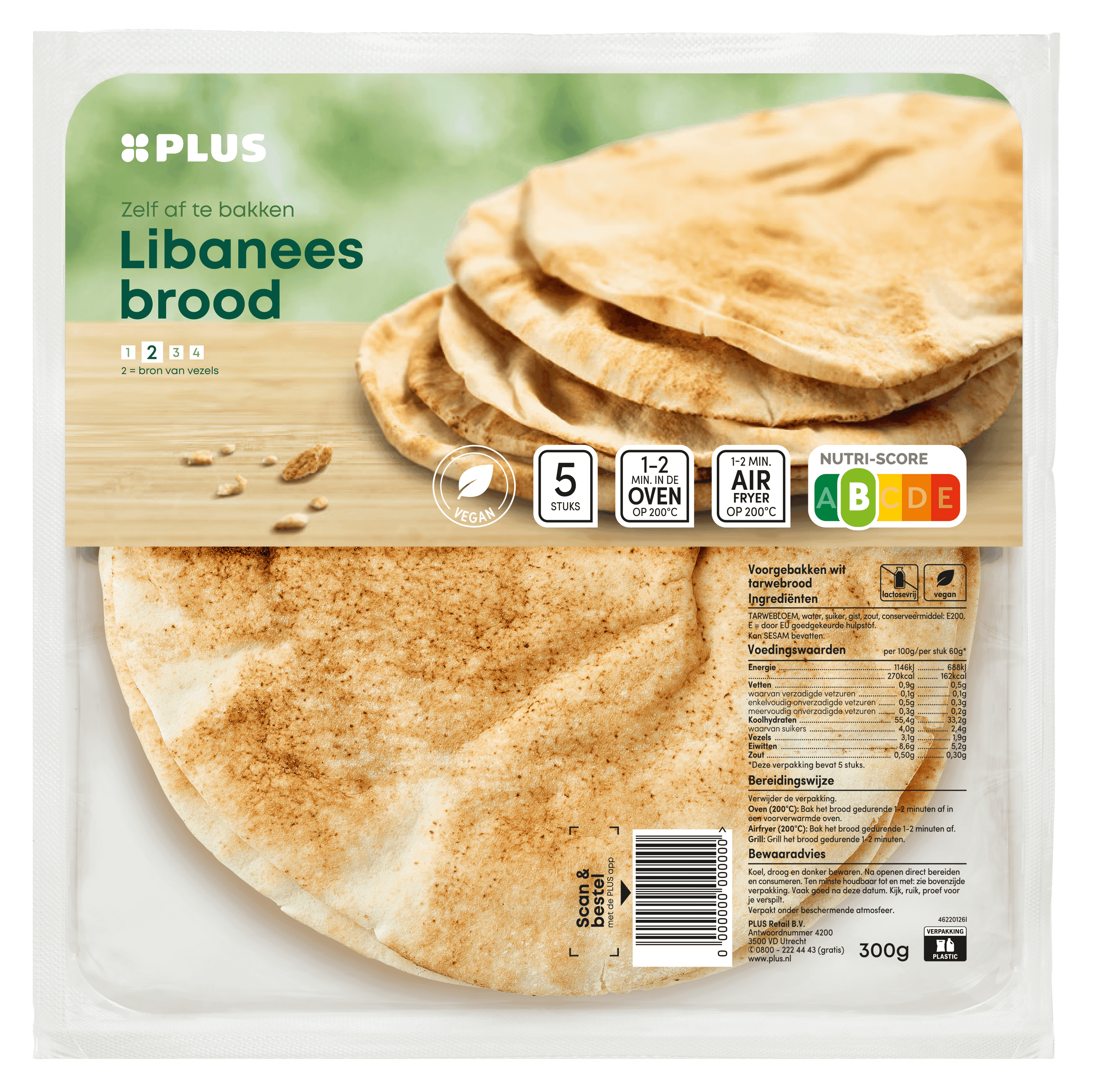 PLUS Libanees brood