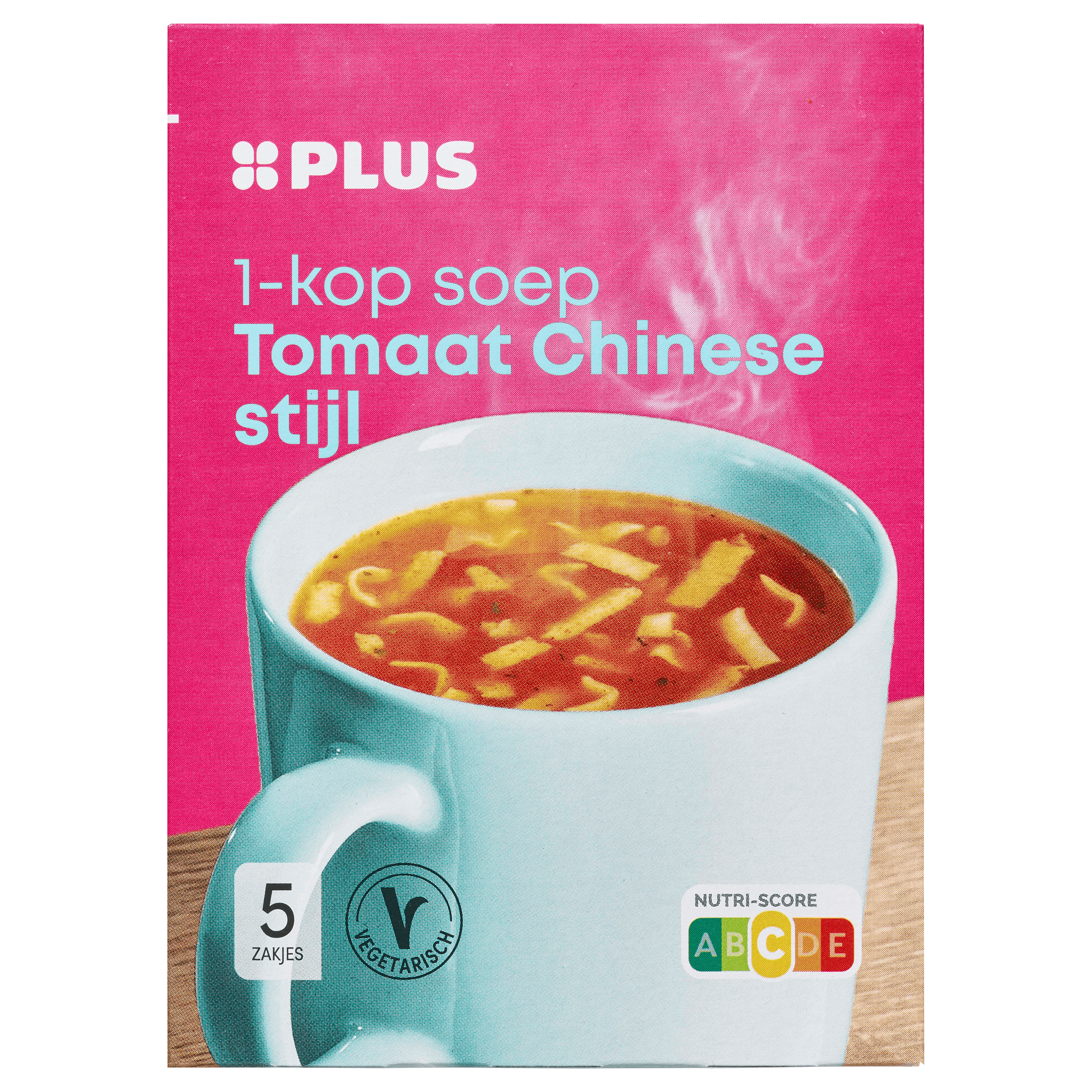 PLUS 1 kops soep Chinese tomaat