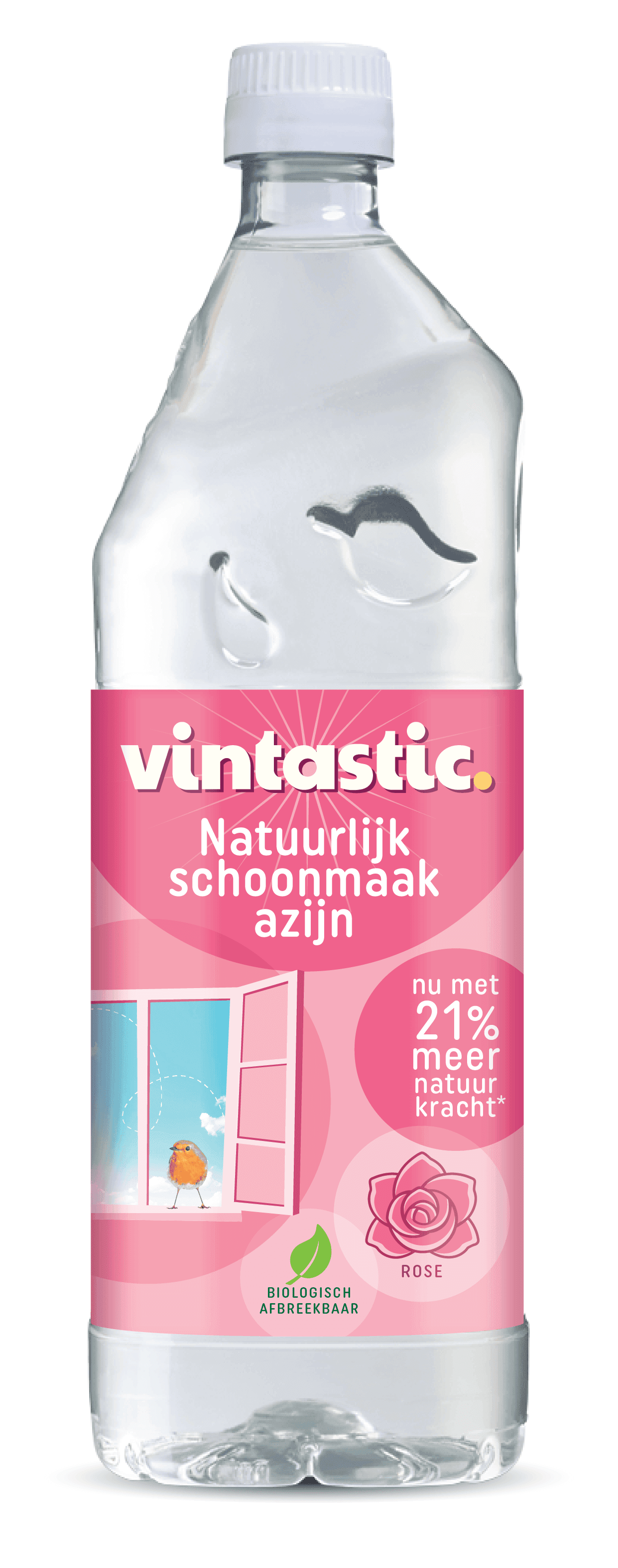 Vintastic Schoonmaakazijn Roos