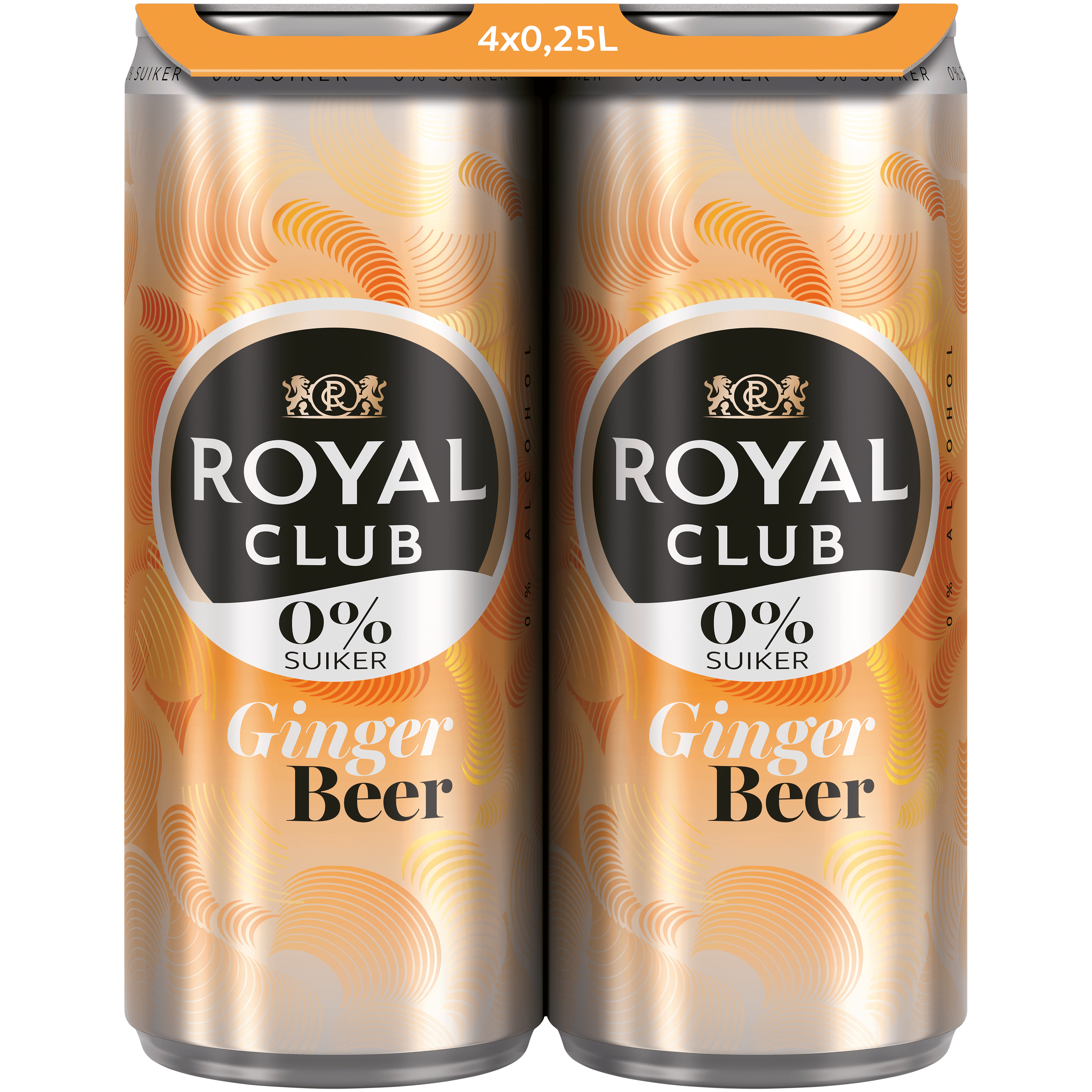 Royal Club Ginger beer 0% suiker