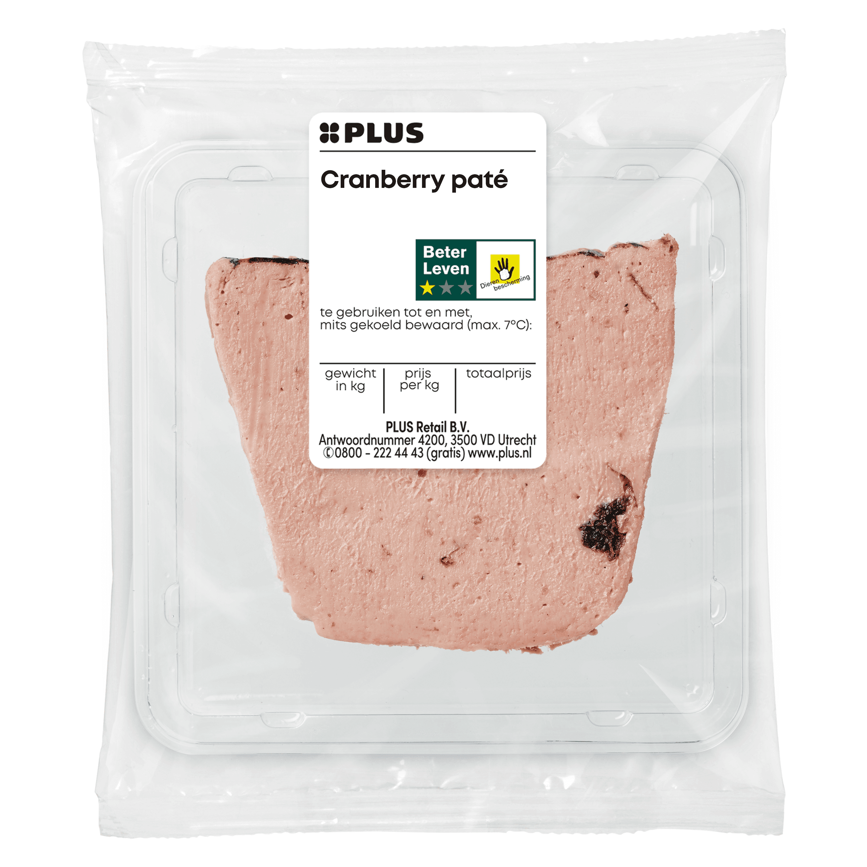 PLUS Cranberry paté