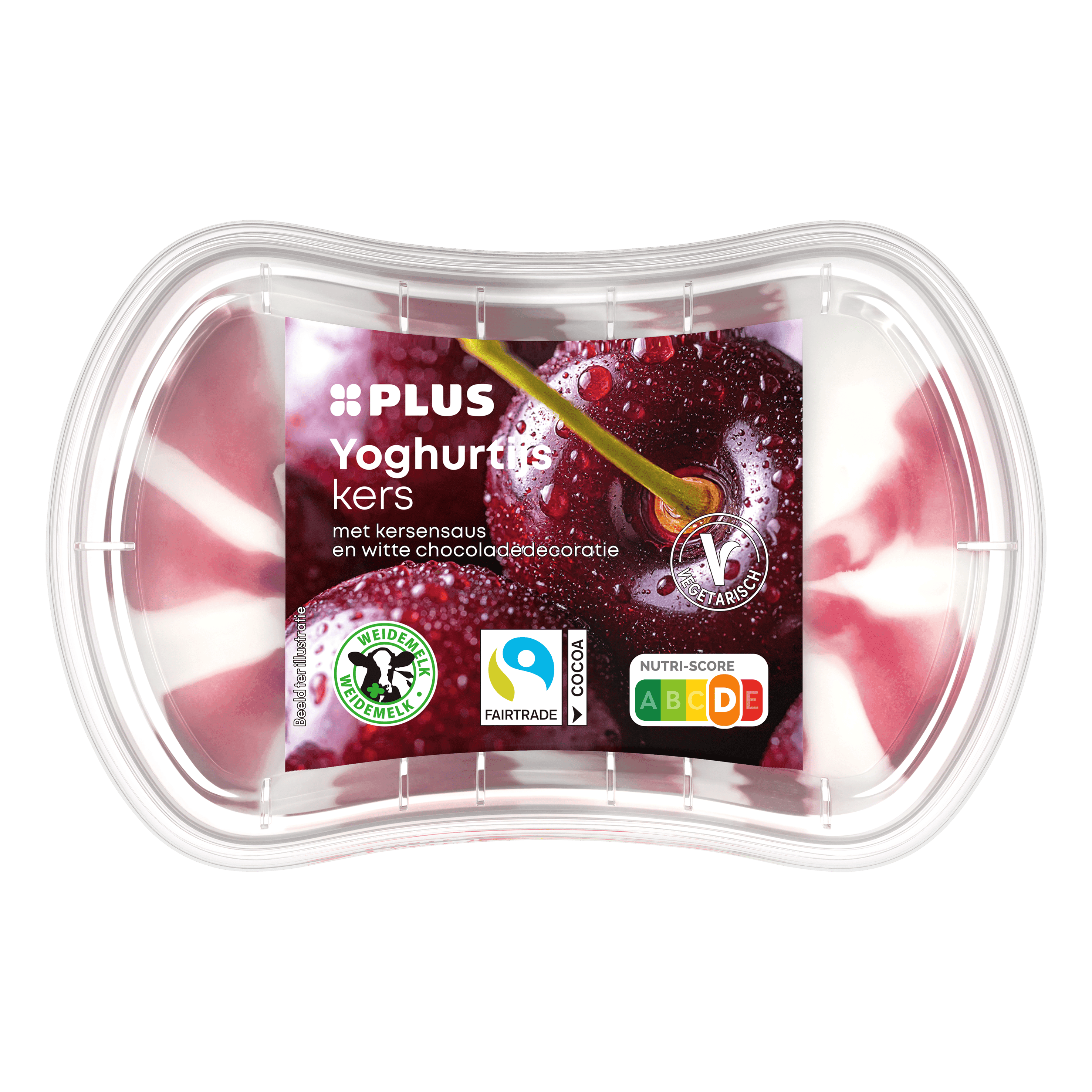 PLUS Kleintje yoghurtijs kers
