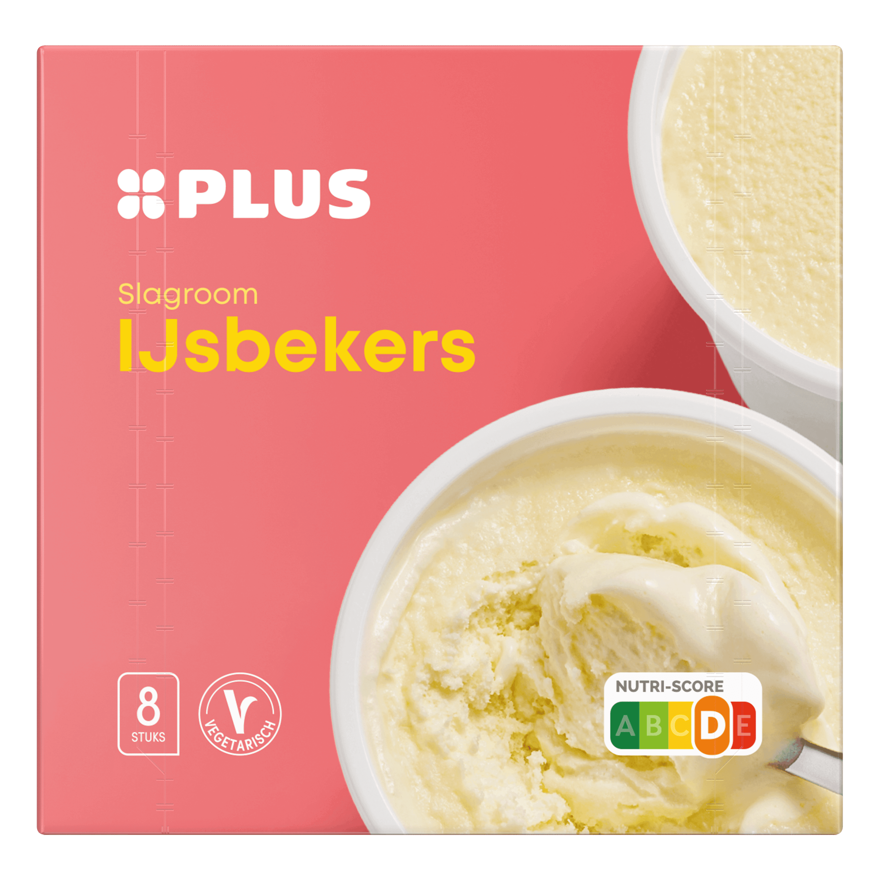 PLUS Roomijsbeker