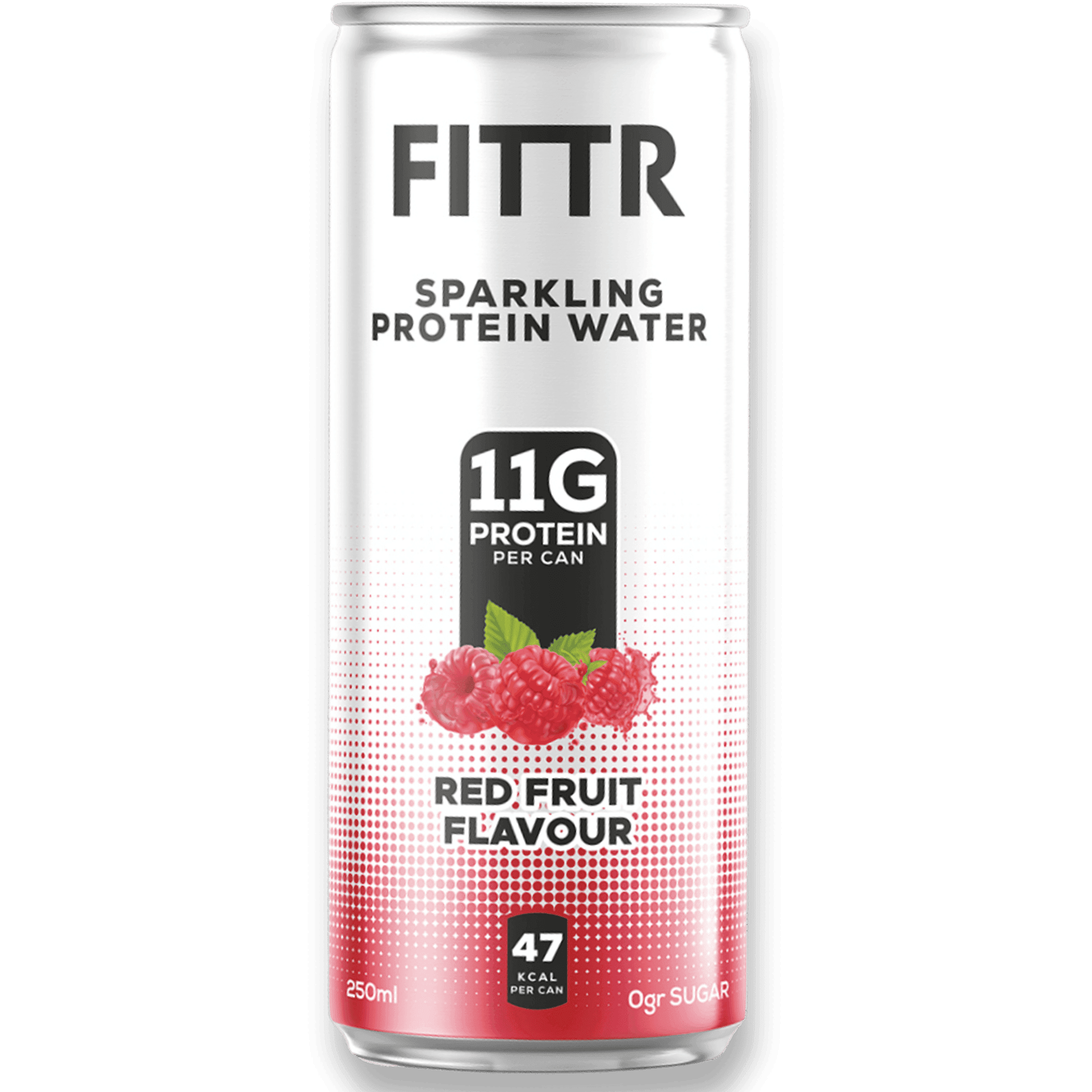 Fittr Sparkling Protein Water Red Fruit