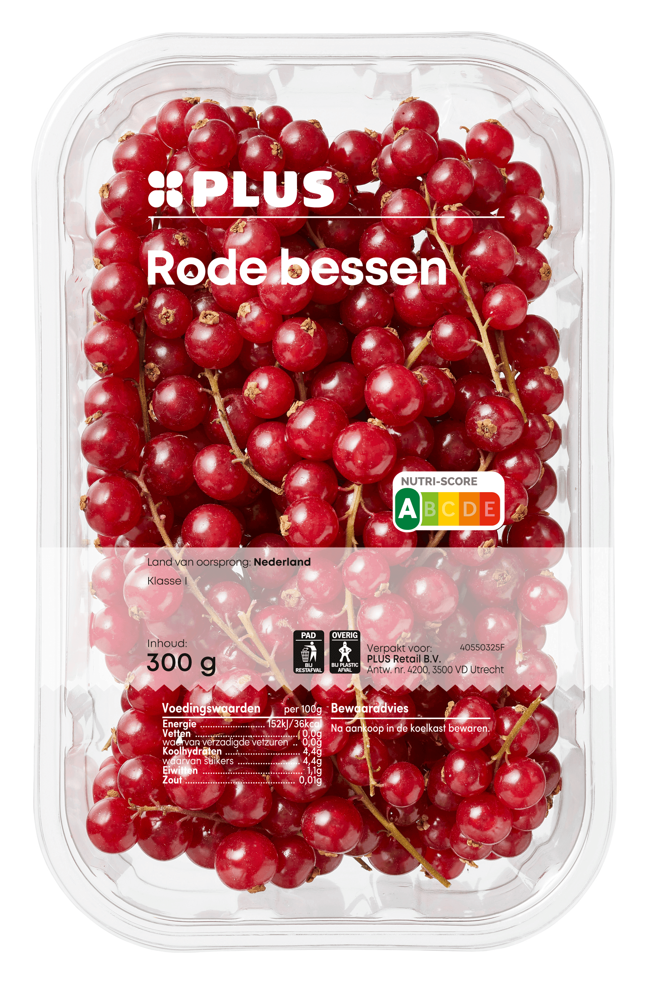 PLUS Rode bessen