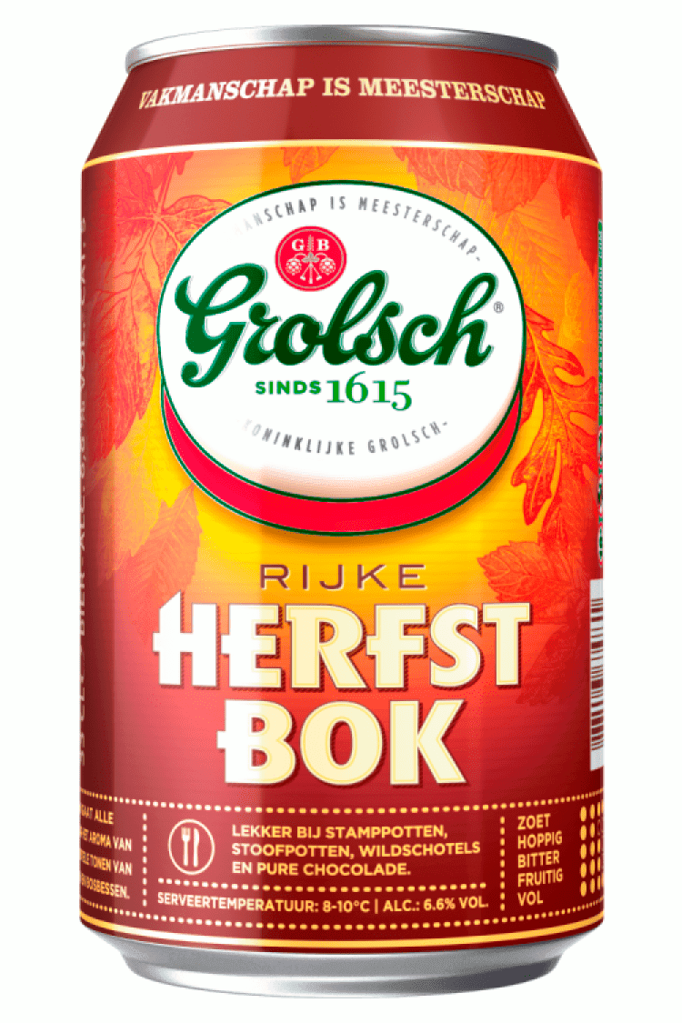 Grolsch Herfstbok blik