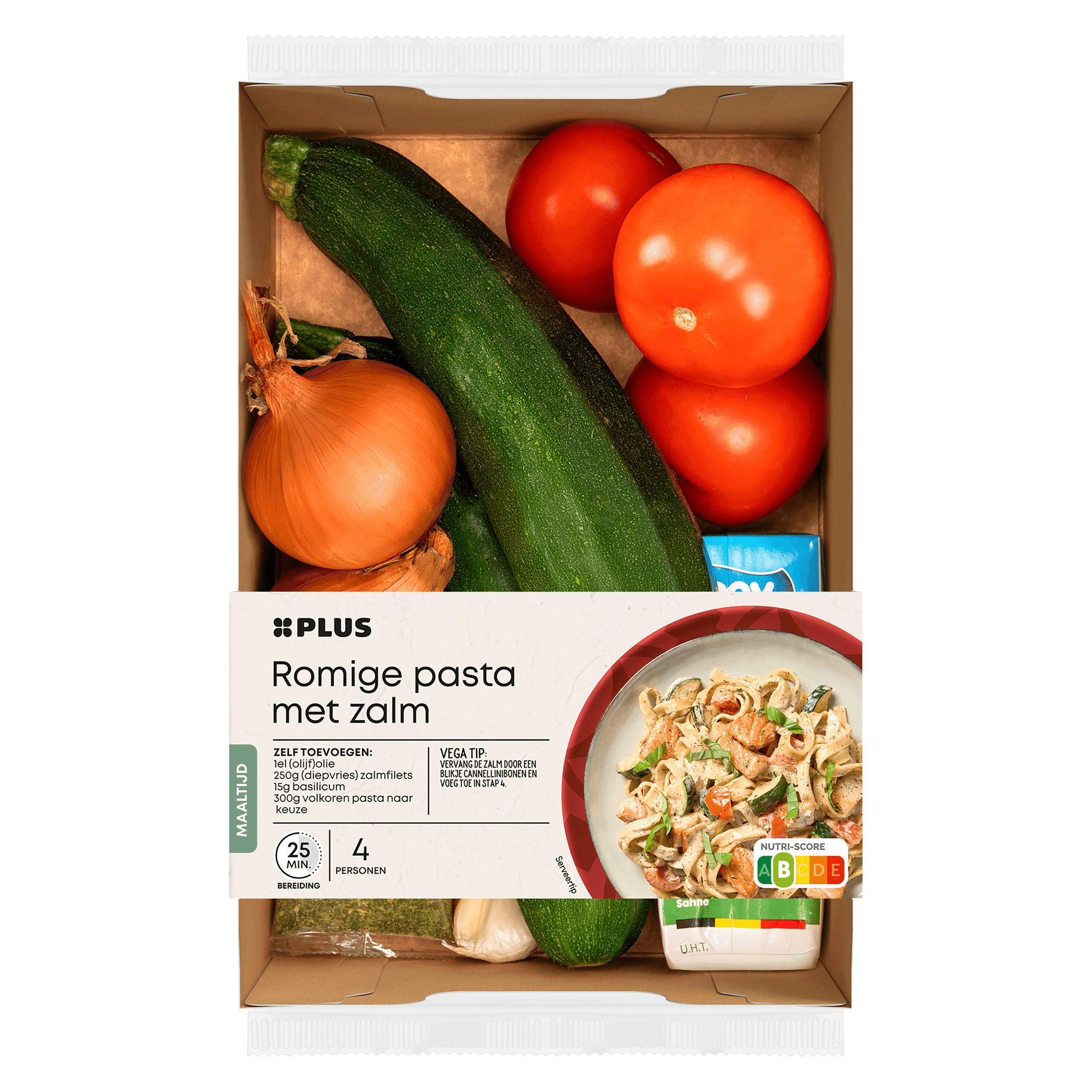 PLUS Verspakket Pasta met zalm
