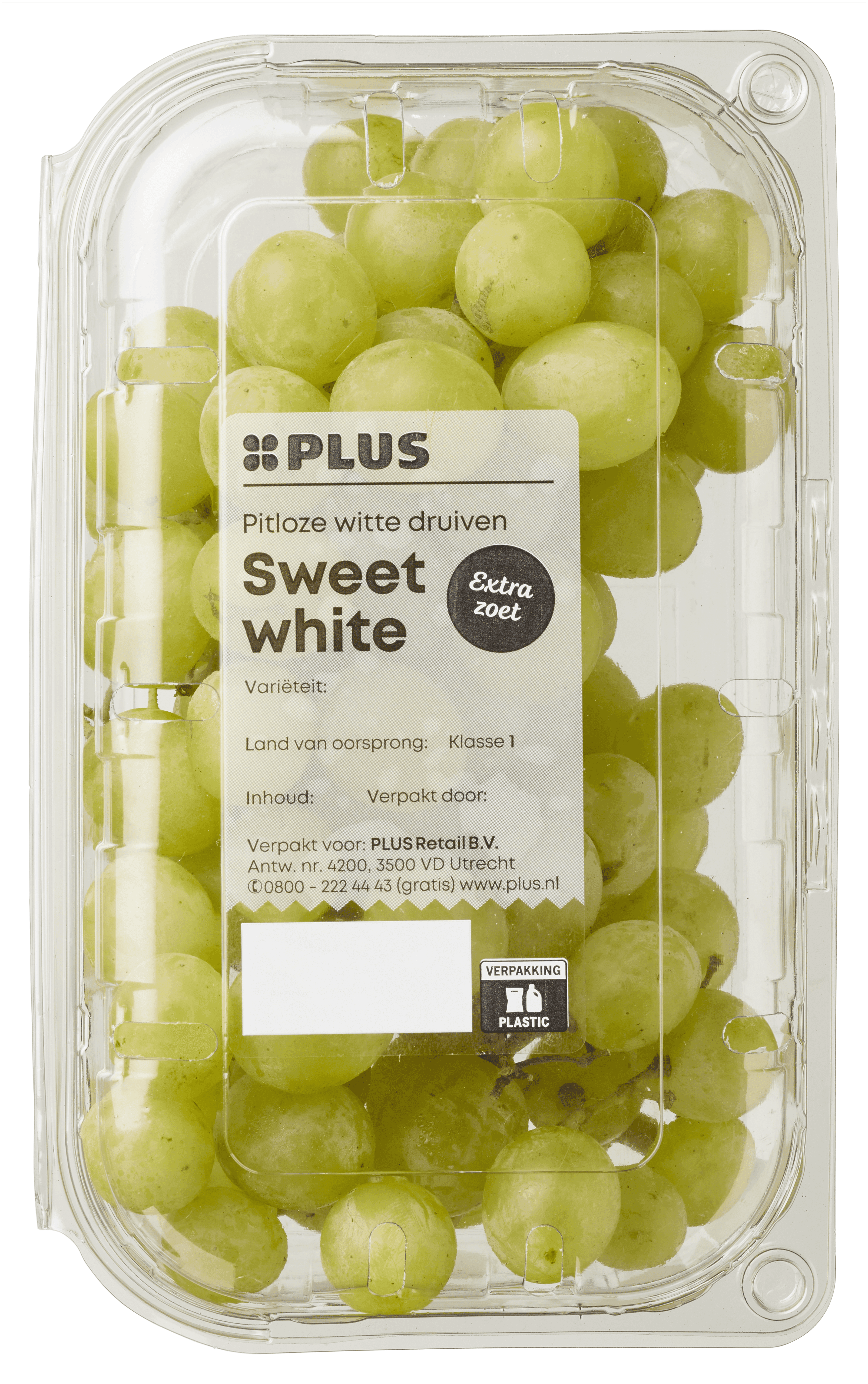 PLUS Druiven Sweet White