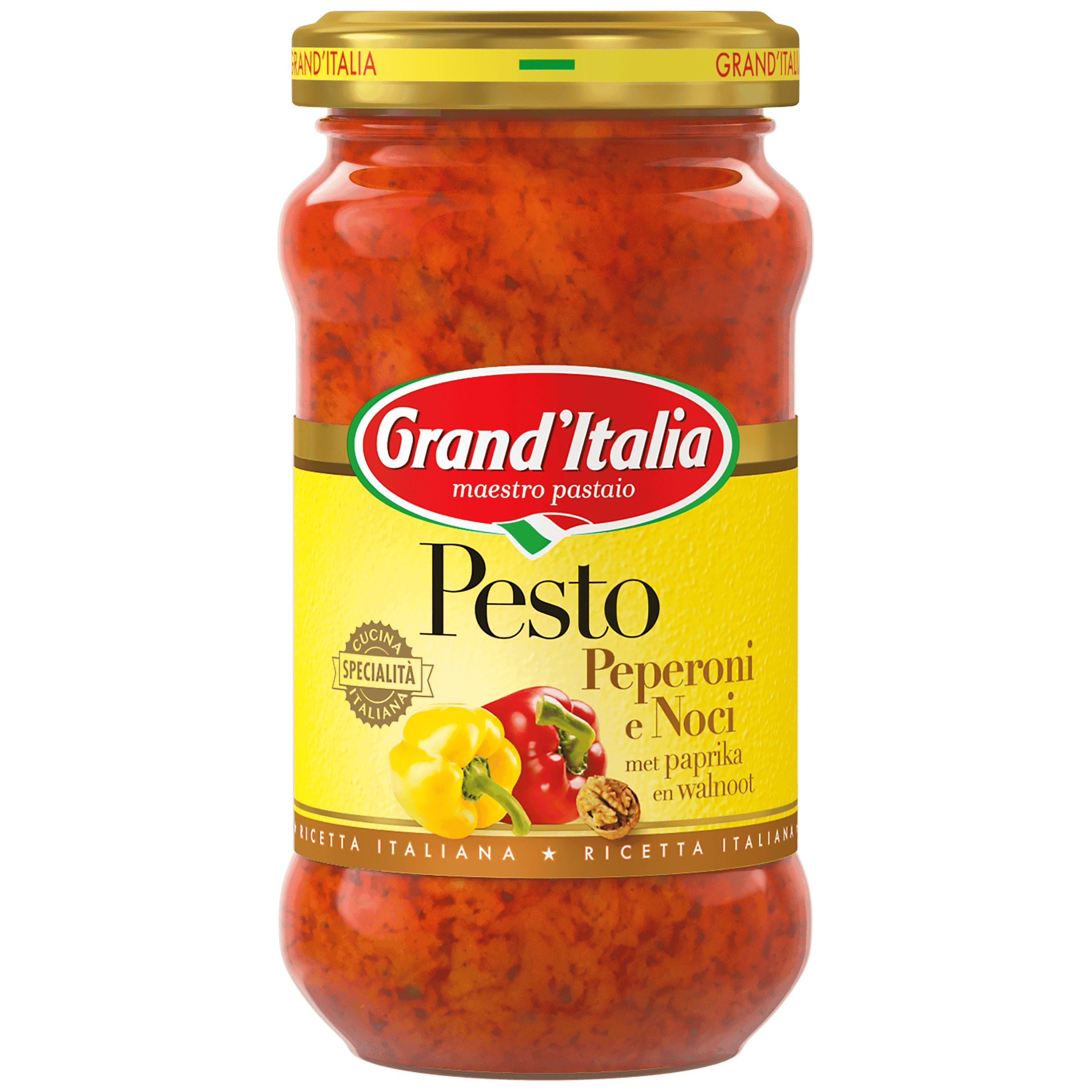 Grand'Italia Pasta pesto peperoni e noci