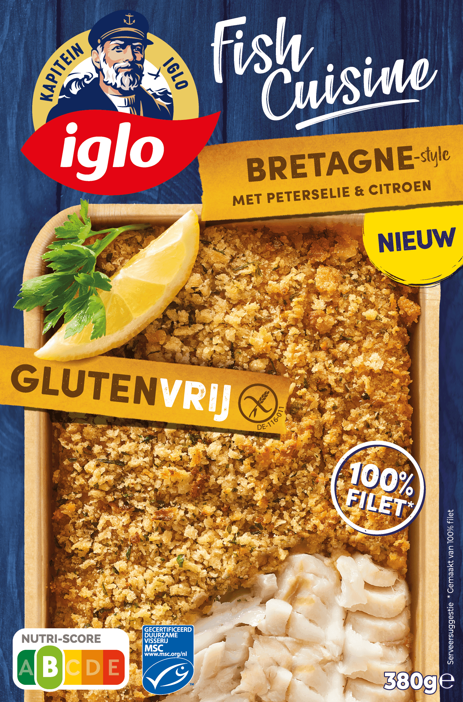 Iglo Fishcuisine Bretange glutenvrij
