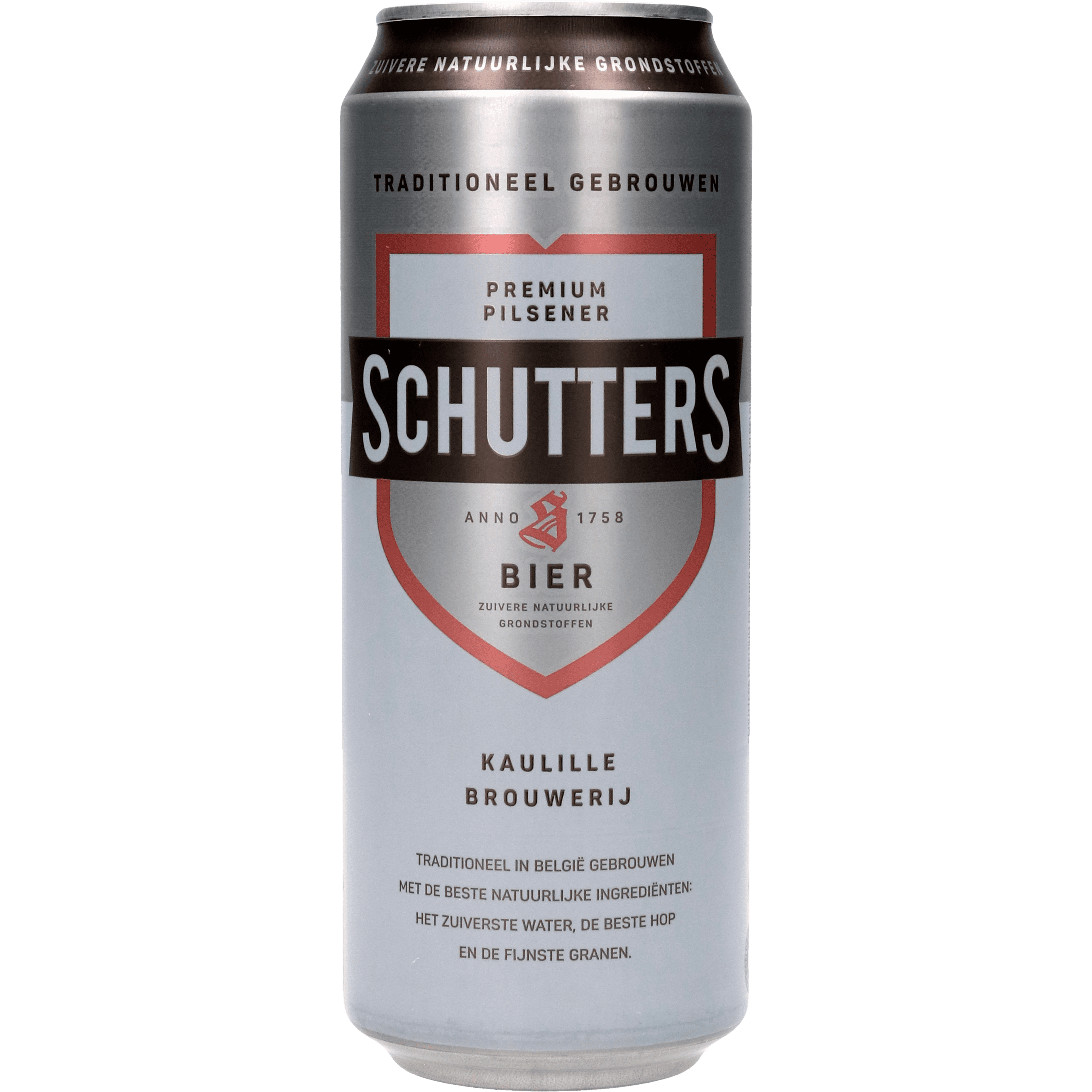Schutters Pils blik