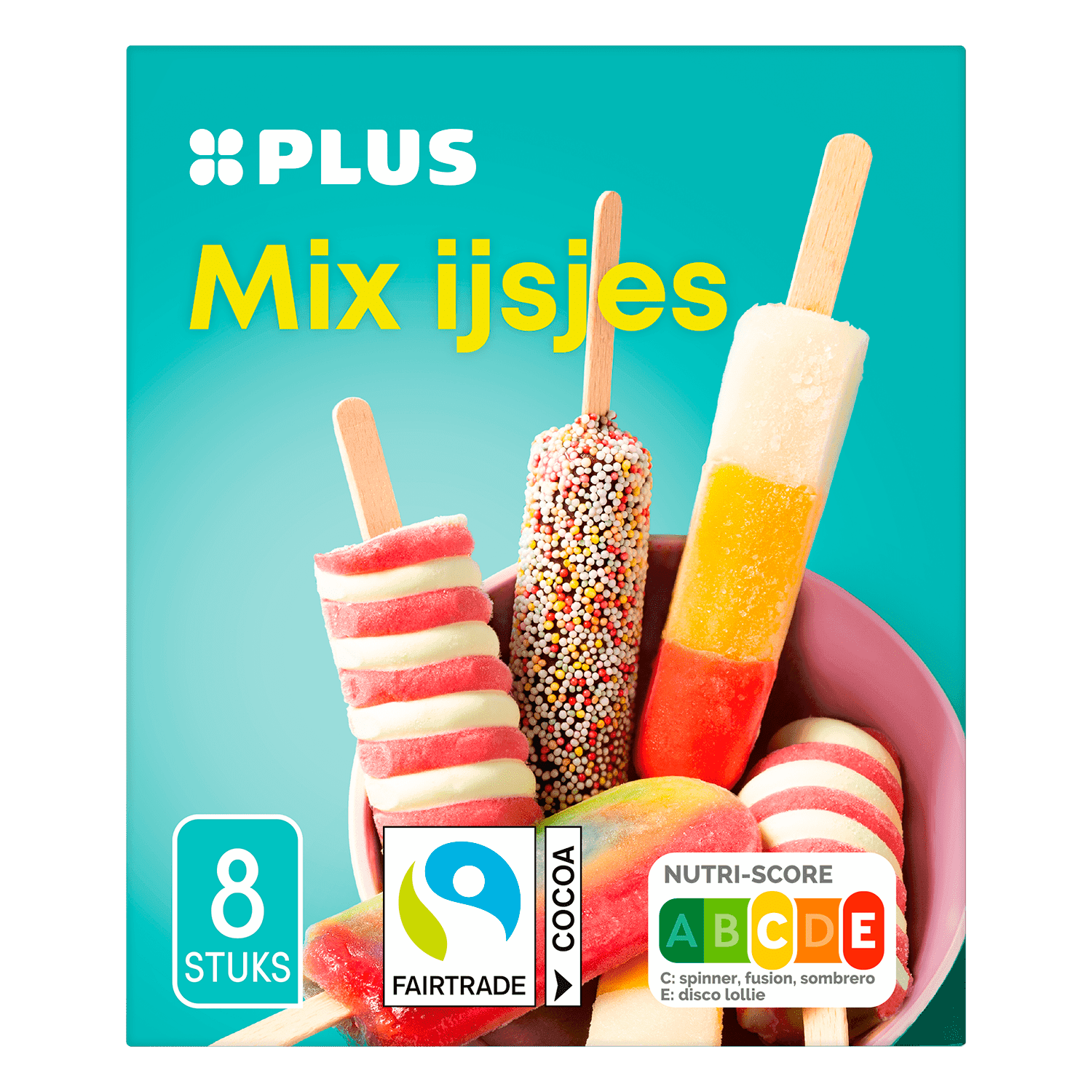 PLUS Mix-pack waterijsjes en roomijsjes