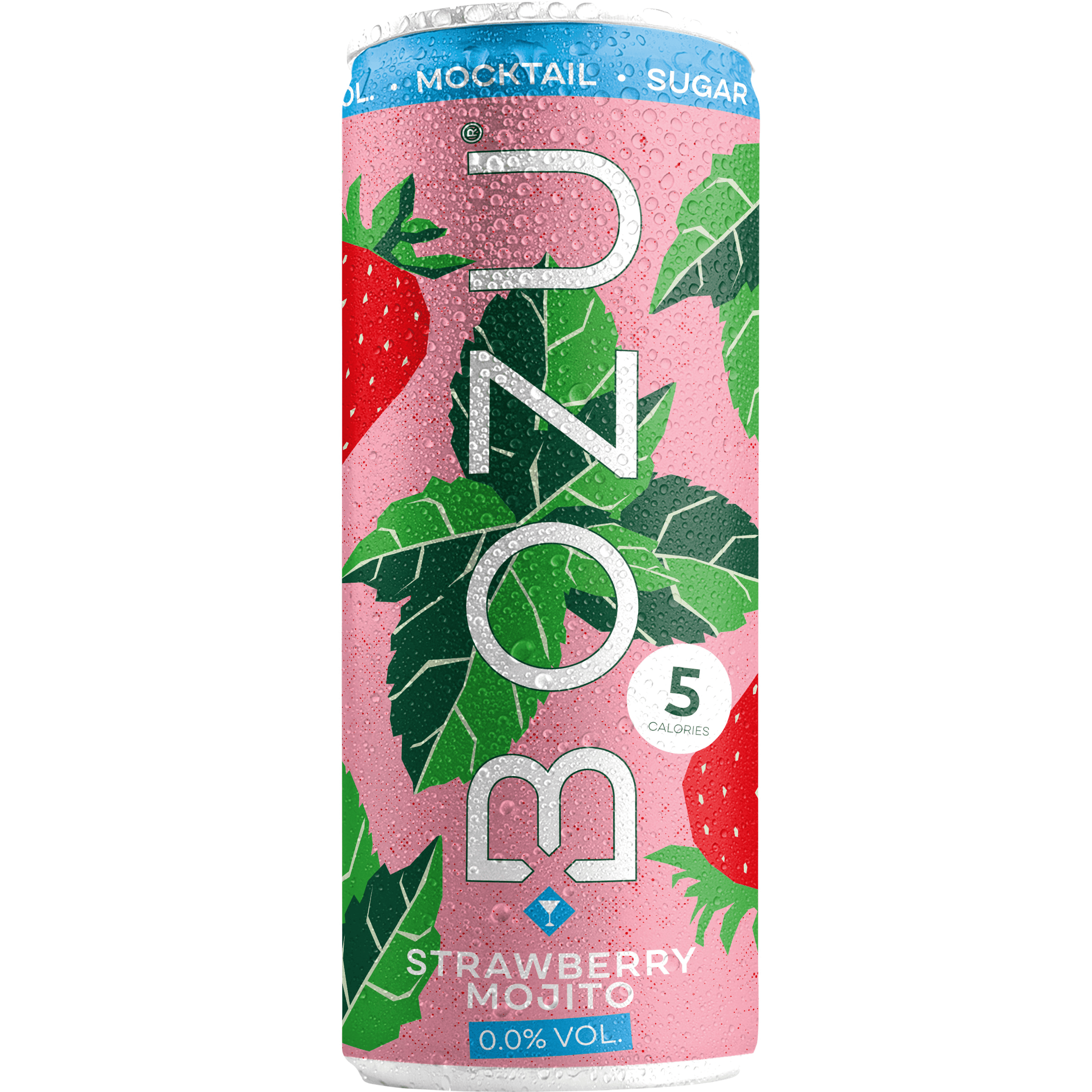 BOZU Strawberry Mojito 0.0 Mocktail