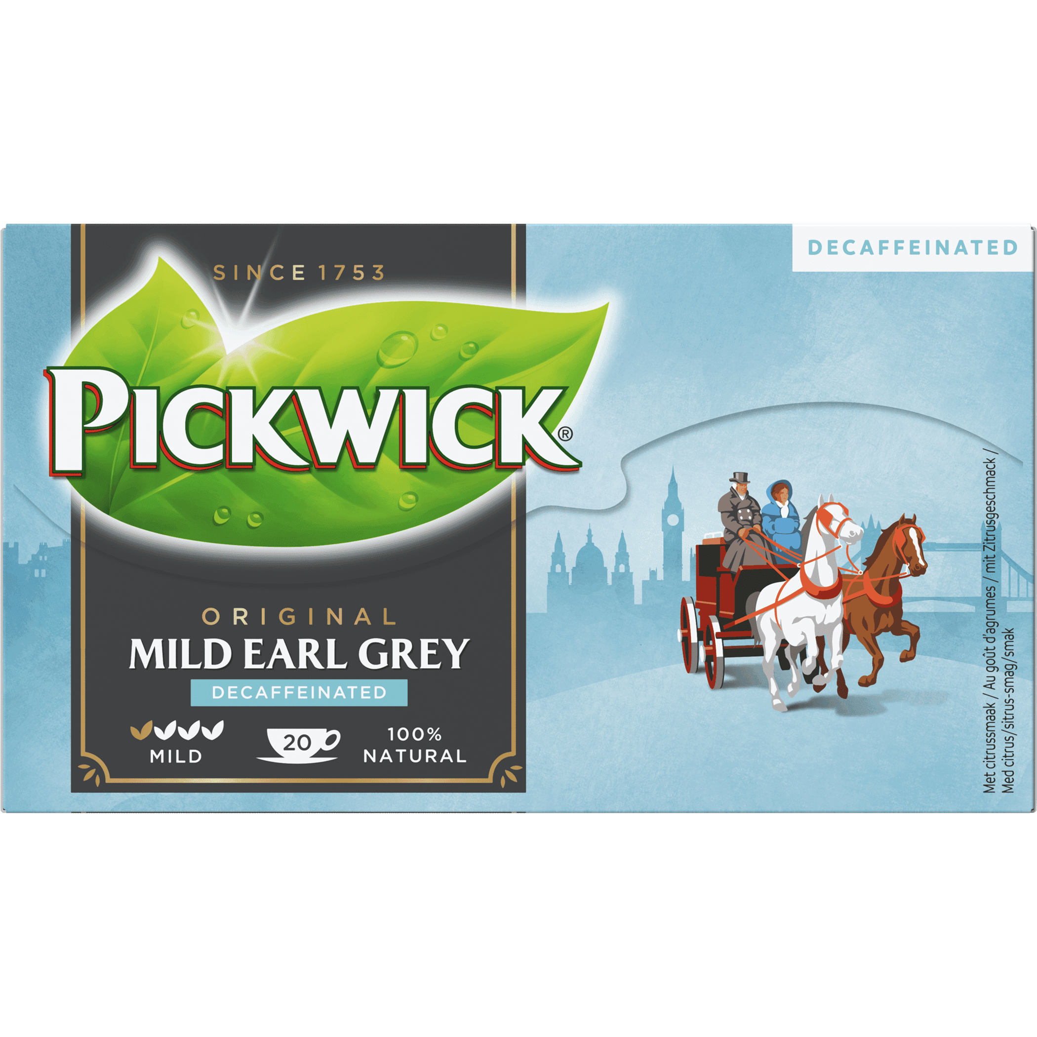 Pickwick Mild earl grey decaffeinated