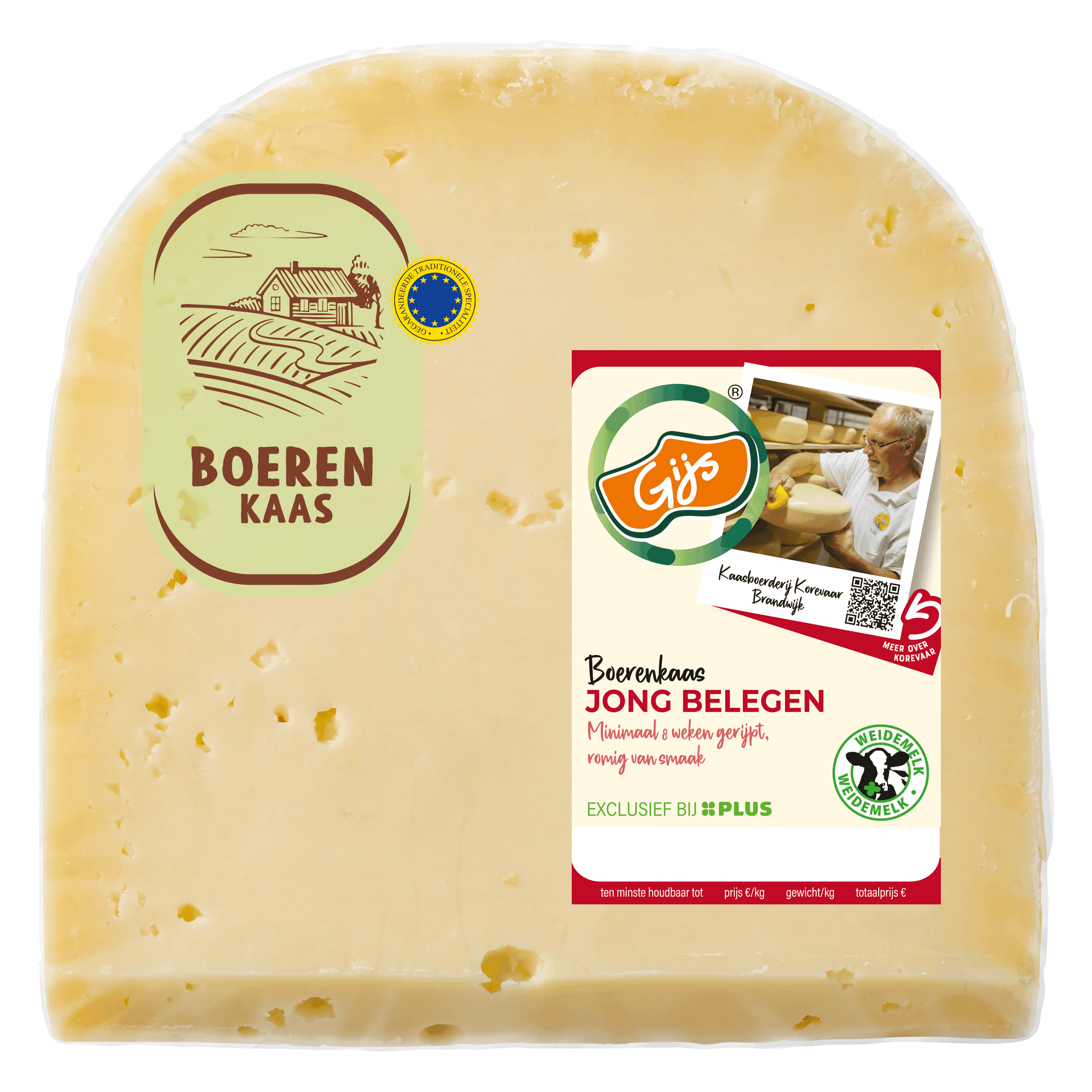GIJS Boerenkaas jong belegen 48+ stuk