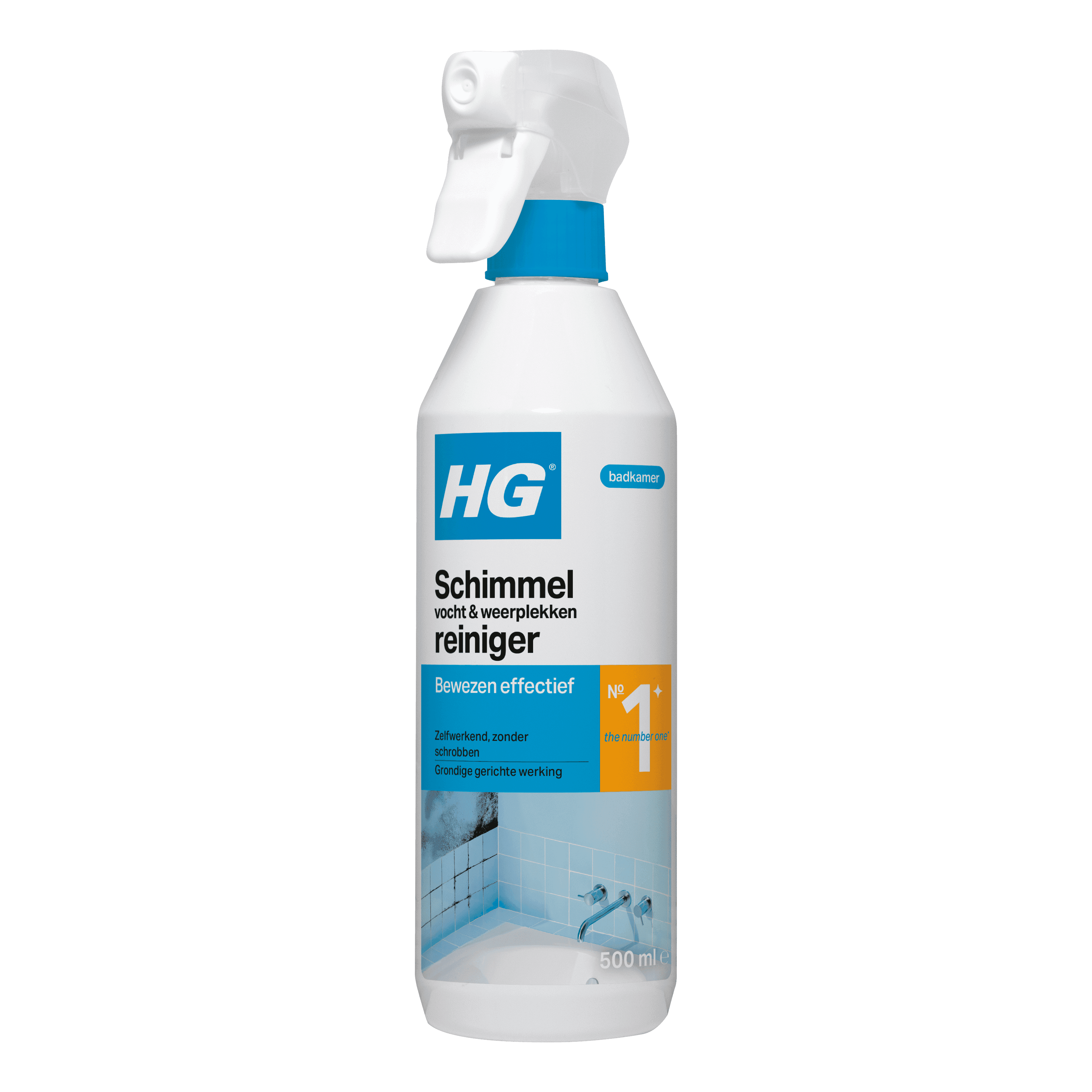 HG Schimmel-, vocht & weerplek. reiniger