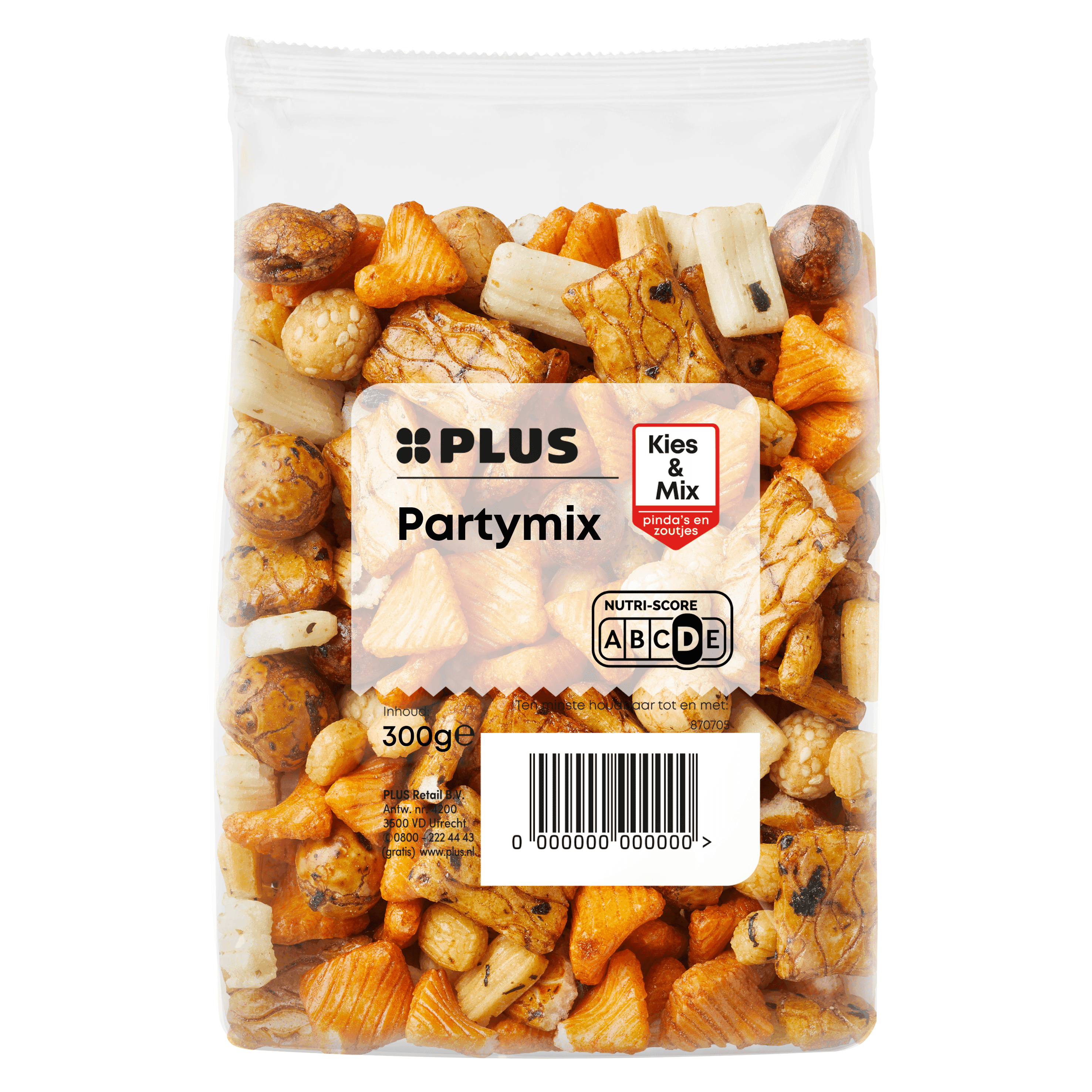 PLUS Partymix rijstzoutjes