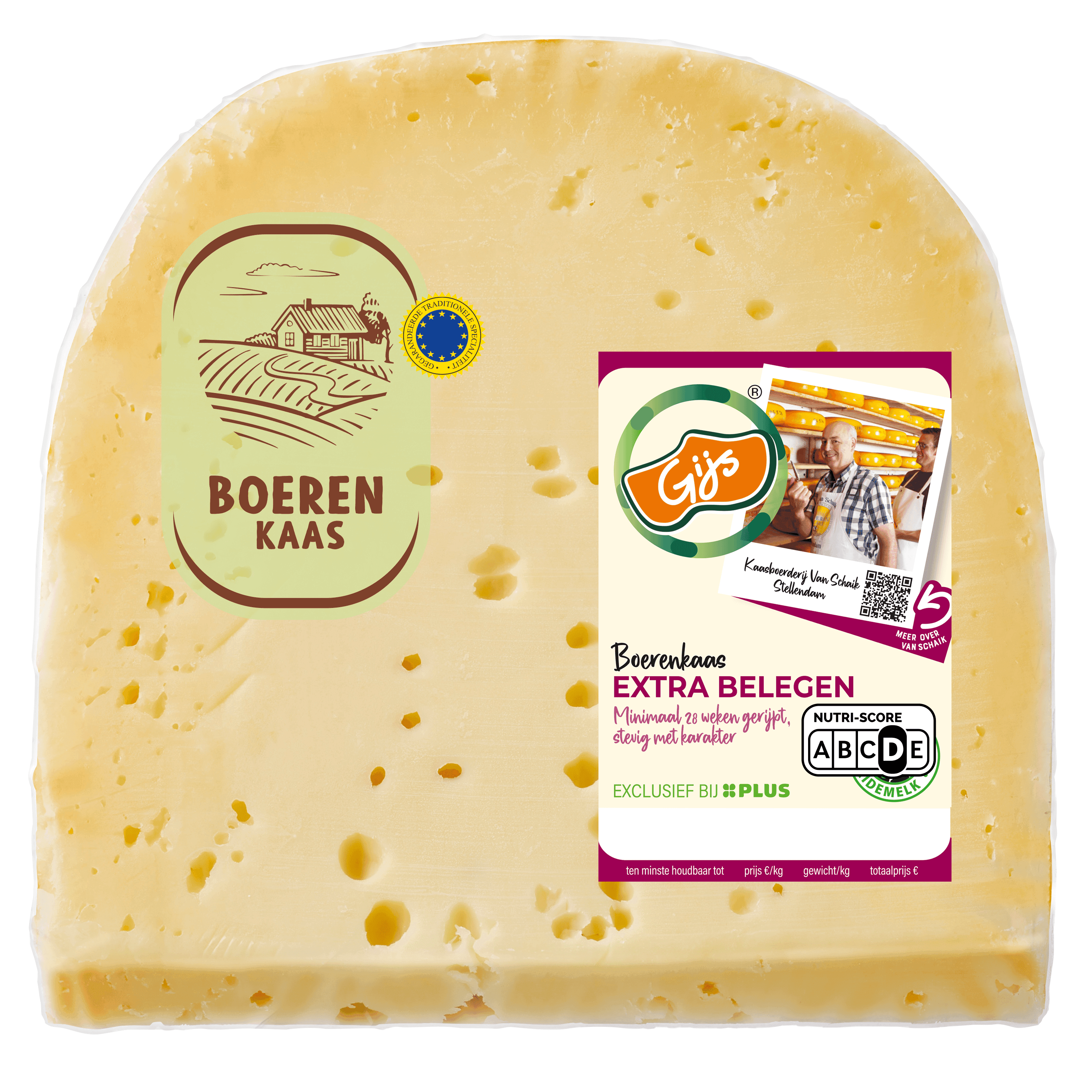GIJS Boerenkaas extra belegen 48+ stuk