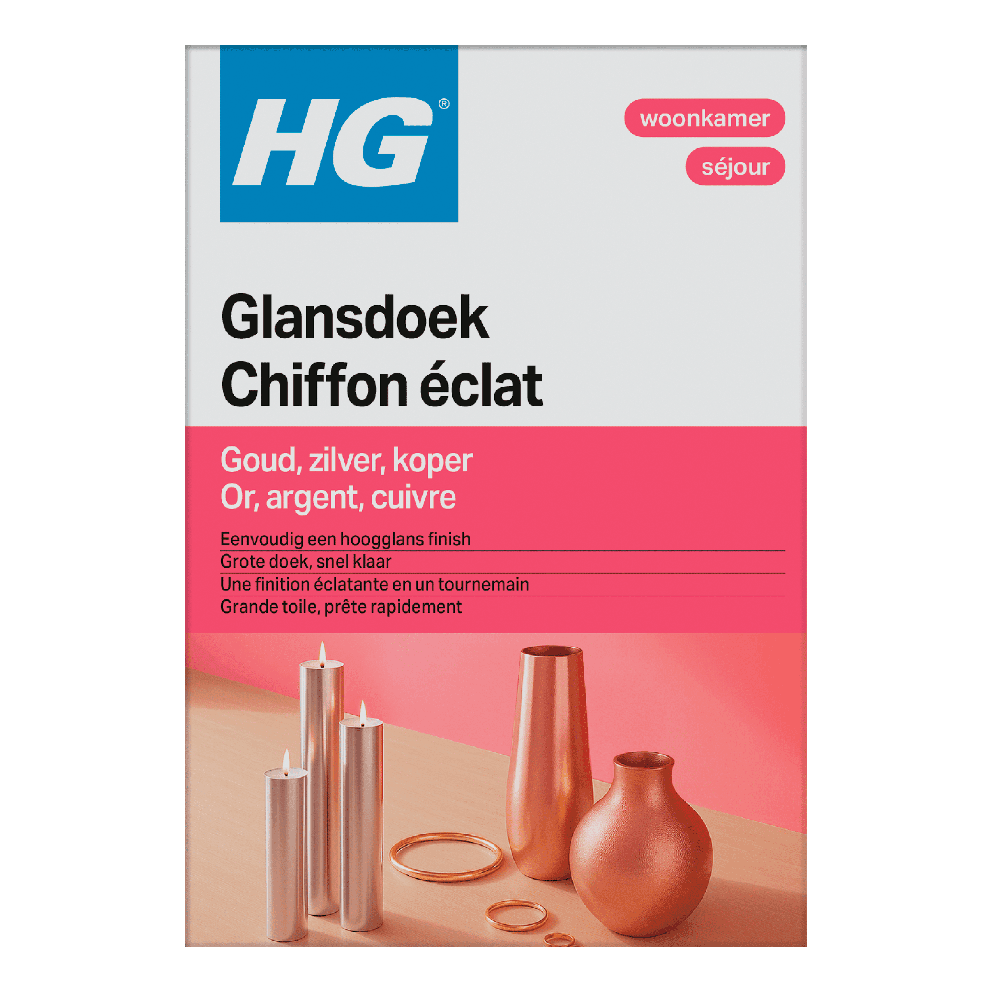 HG Zilver glans doek