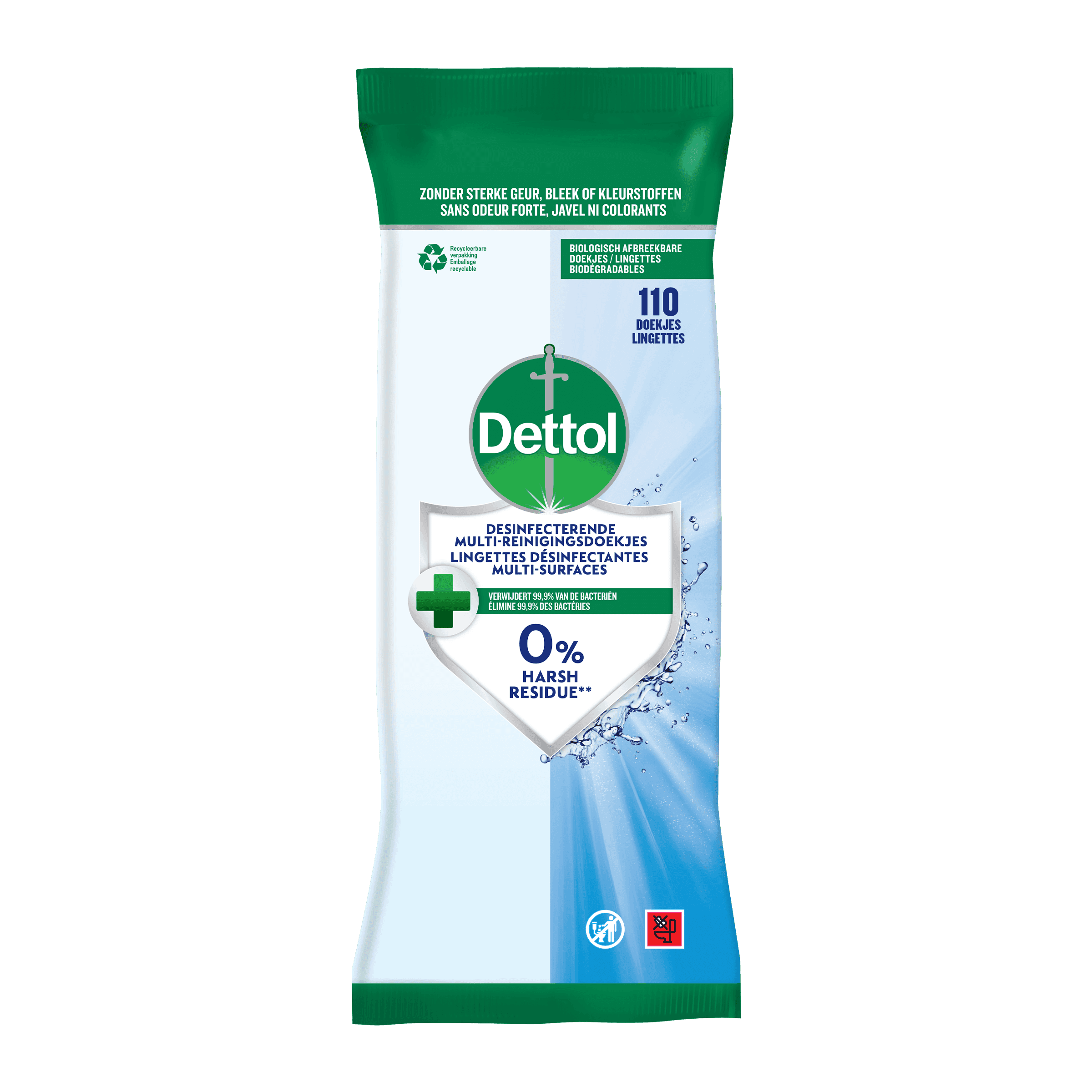 Dettol Doekjes Hygiene 110st
