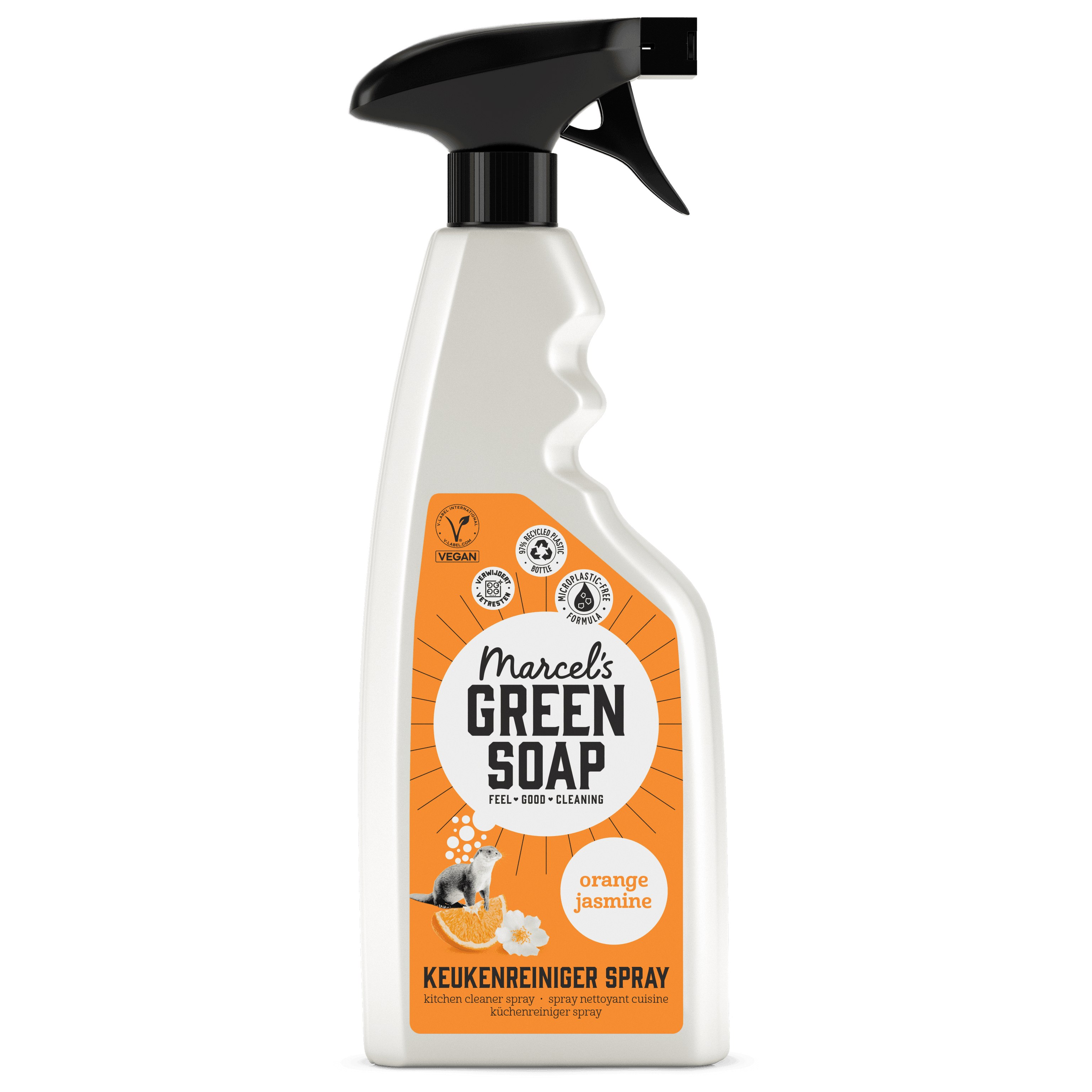 Marcel's Green Soap Keuken spray Sinaasappel & Jasmijn