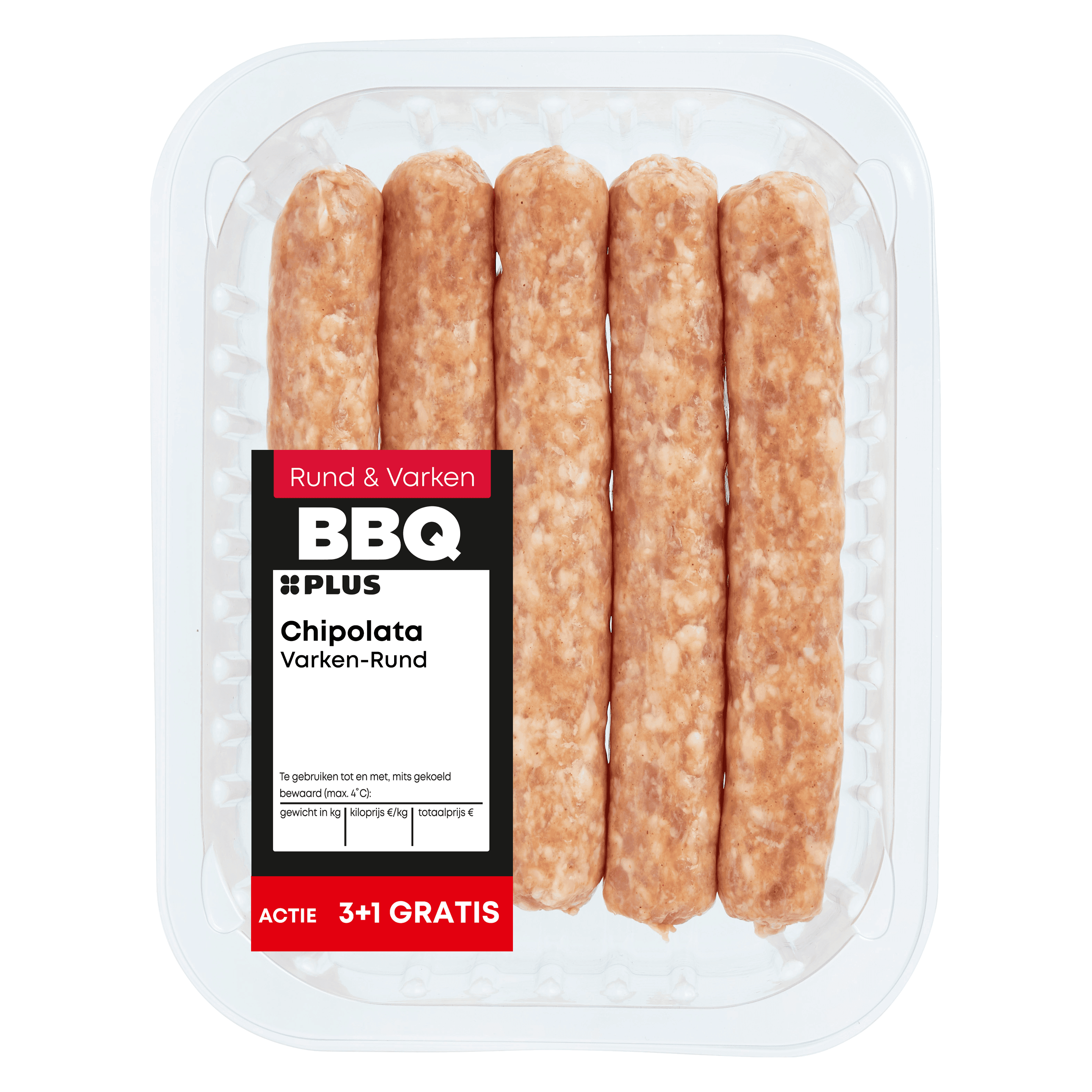 PLUS Chipolata Varken-Rund