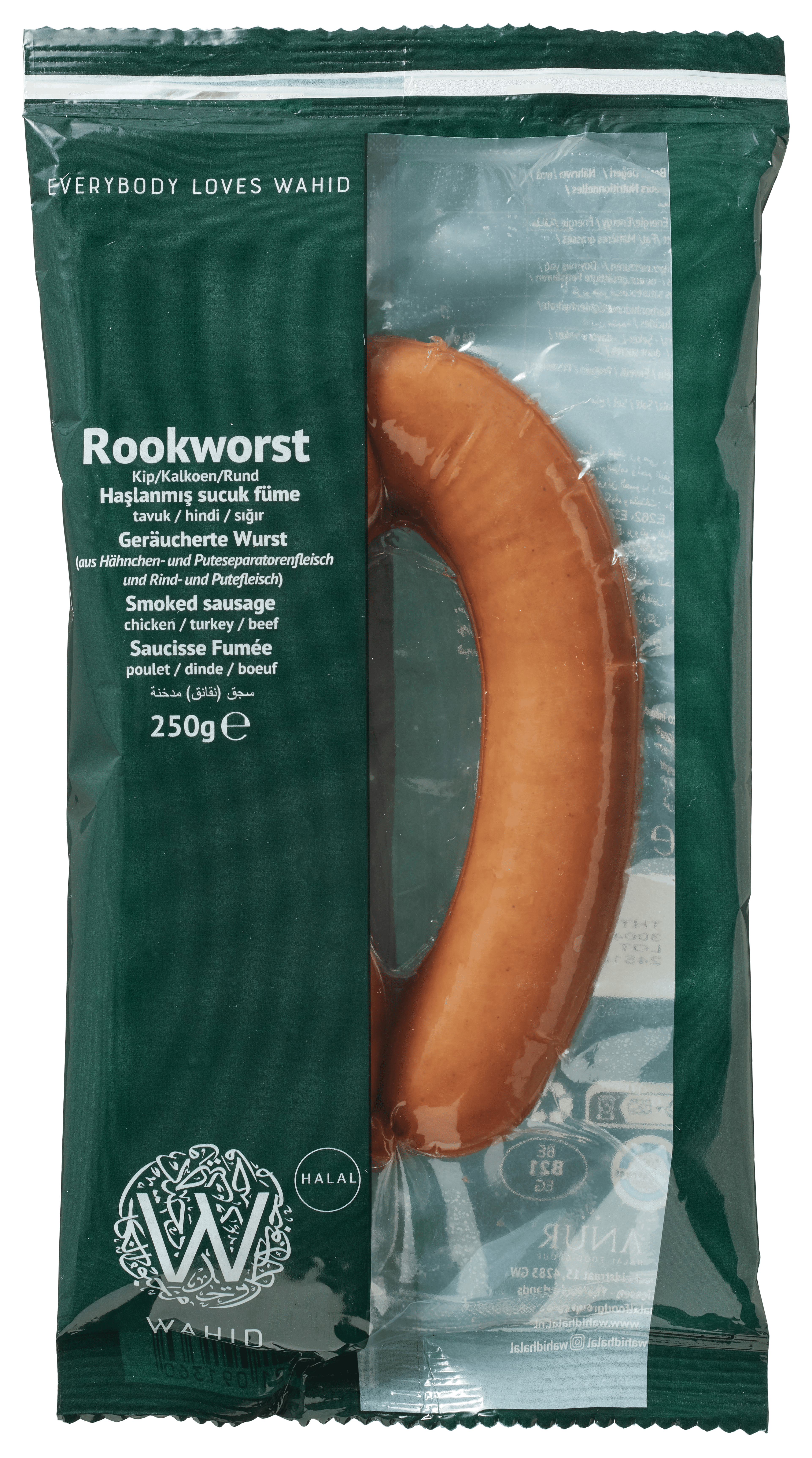 Wahid Rund/kip rookworst