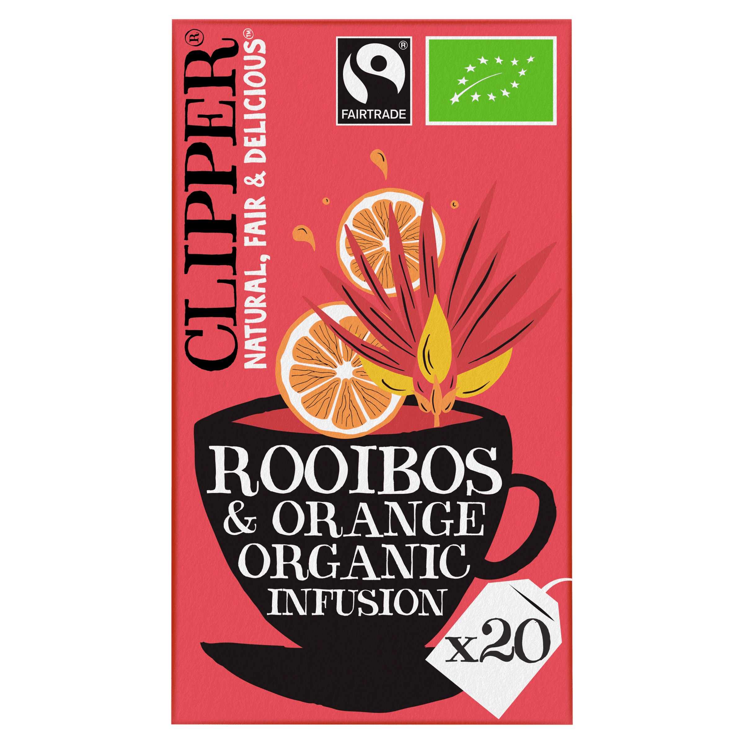 Clipper Rooibos orange