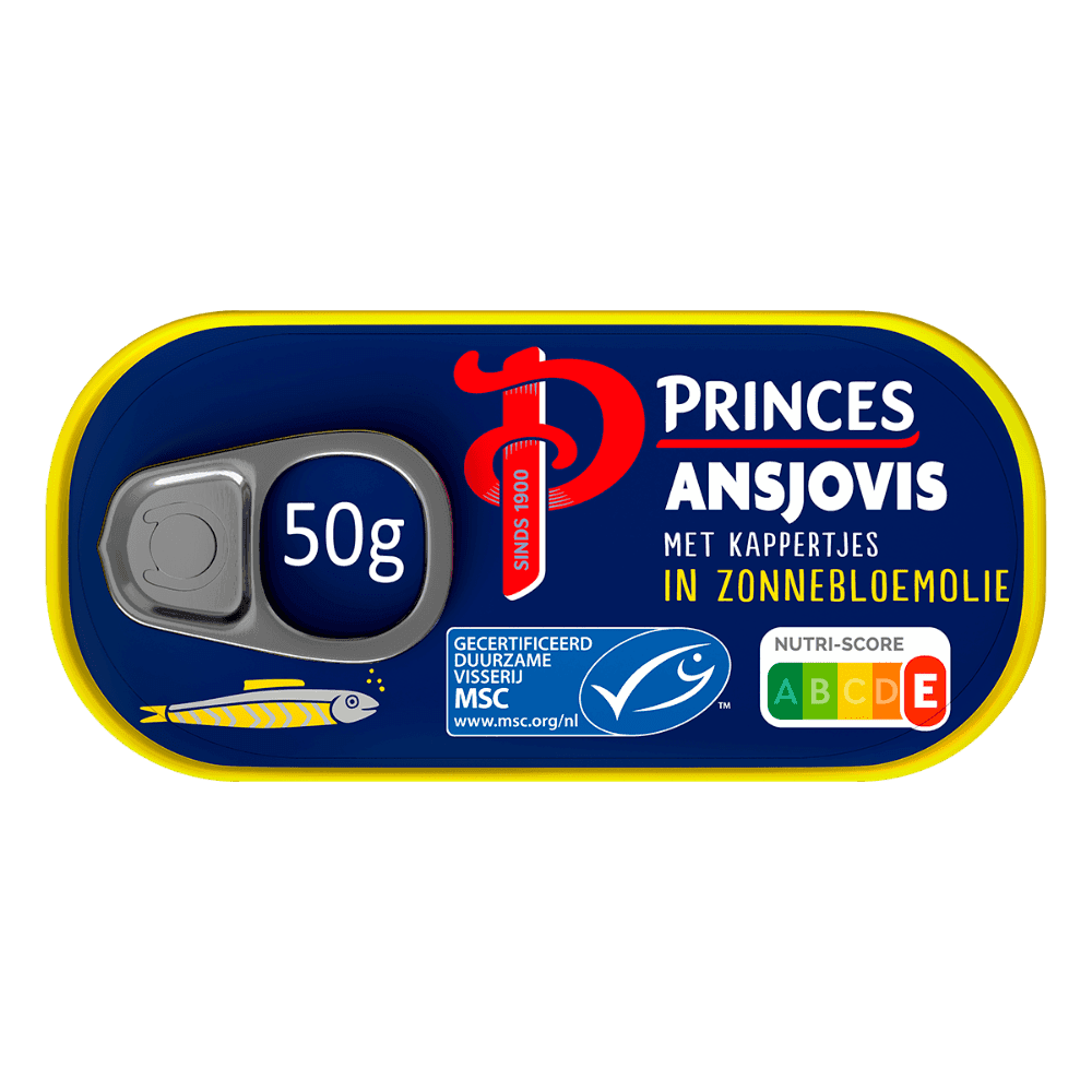 Princes Ansjovisfilet met kappertjes