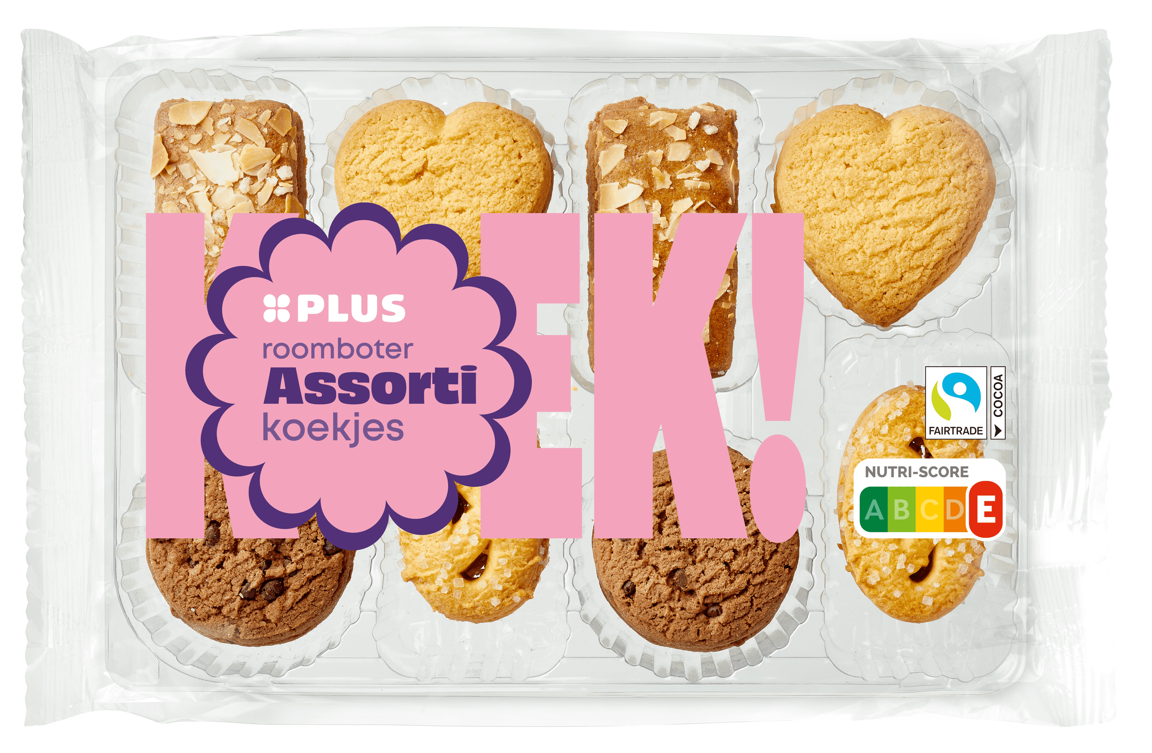 PLUS Roomboter koekjes assorti
