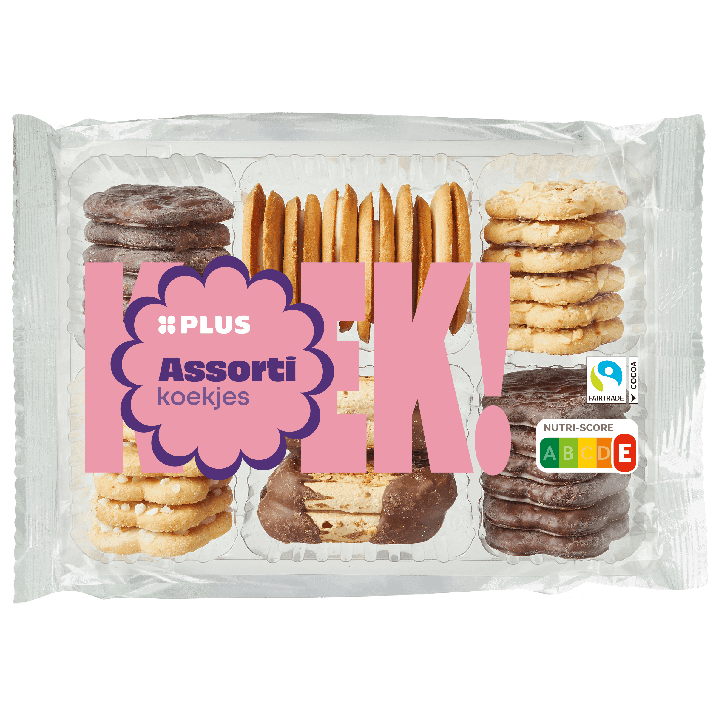 PLUS Koekjes assorti Fairtrade