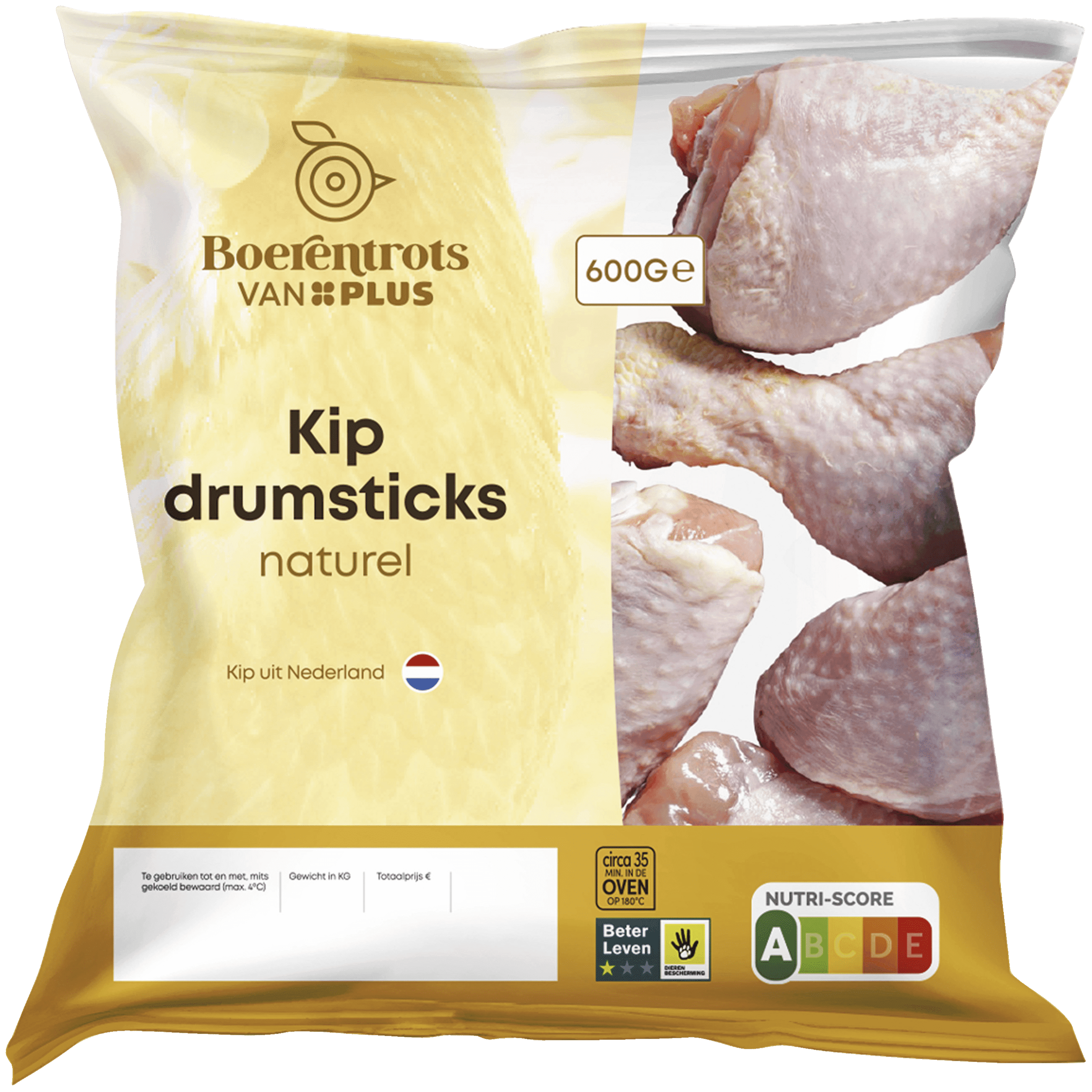 PLUS Boerentrots Kipdrumsticks naturel