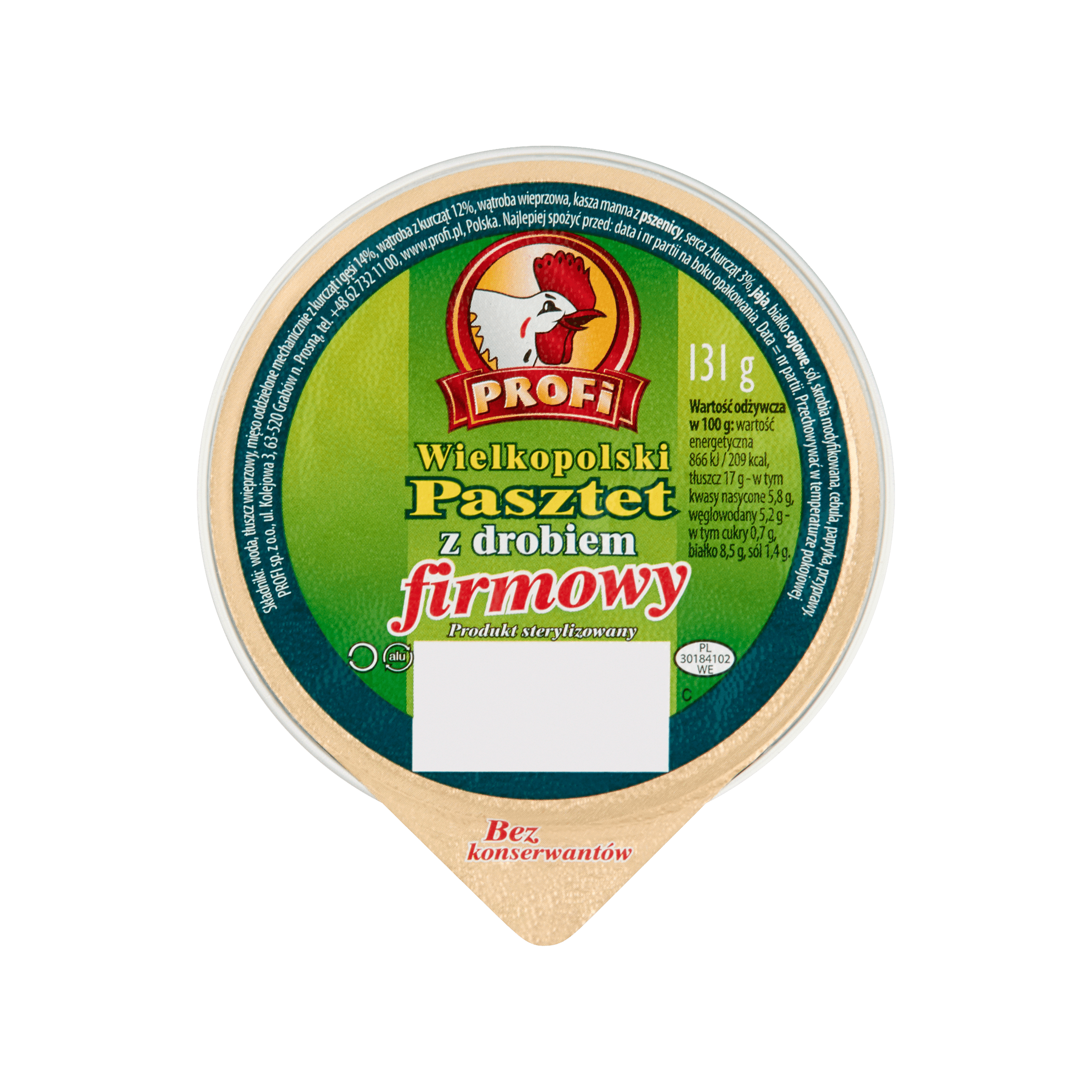 Profi Pasztet Firmowy / Kippate