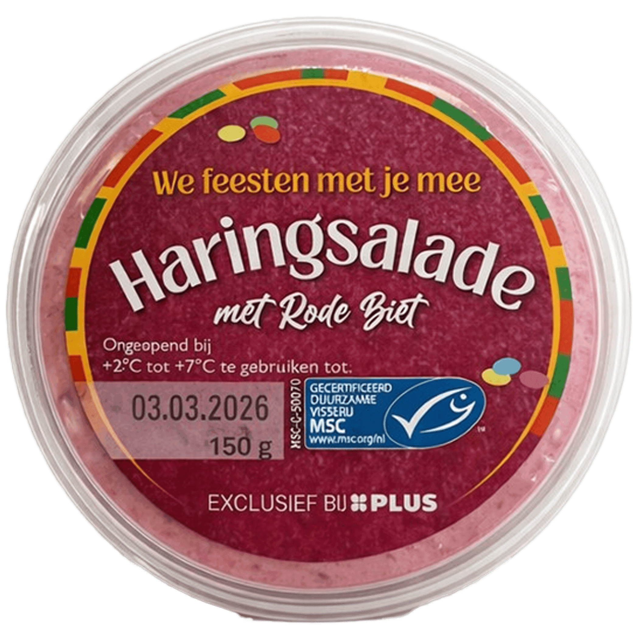 StreekSelecties Haring salade met rode biet