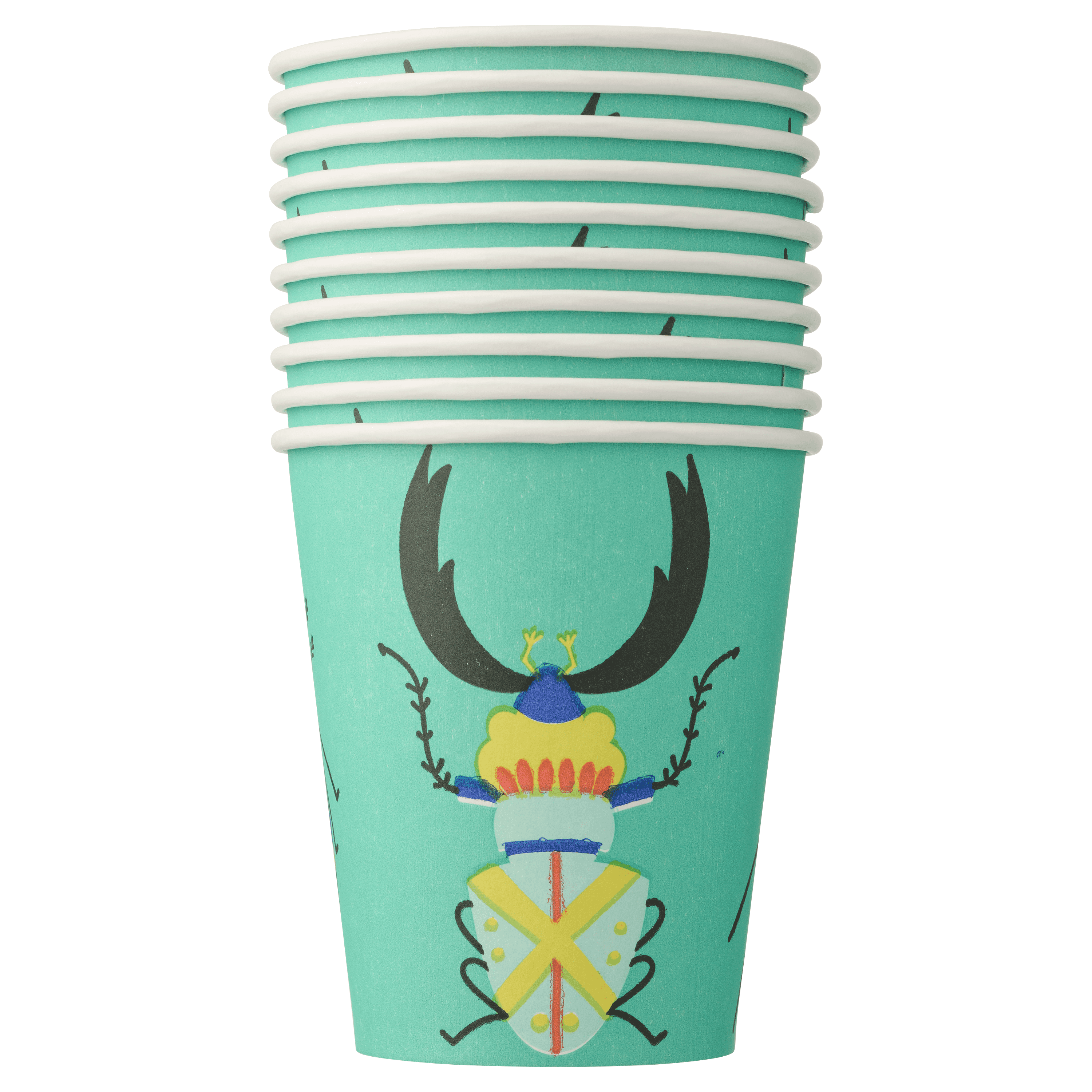 Folat Papieren Bekers - Buzzing Bugs
