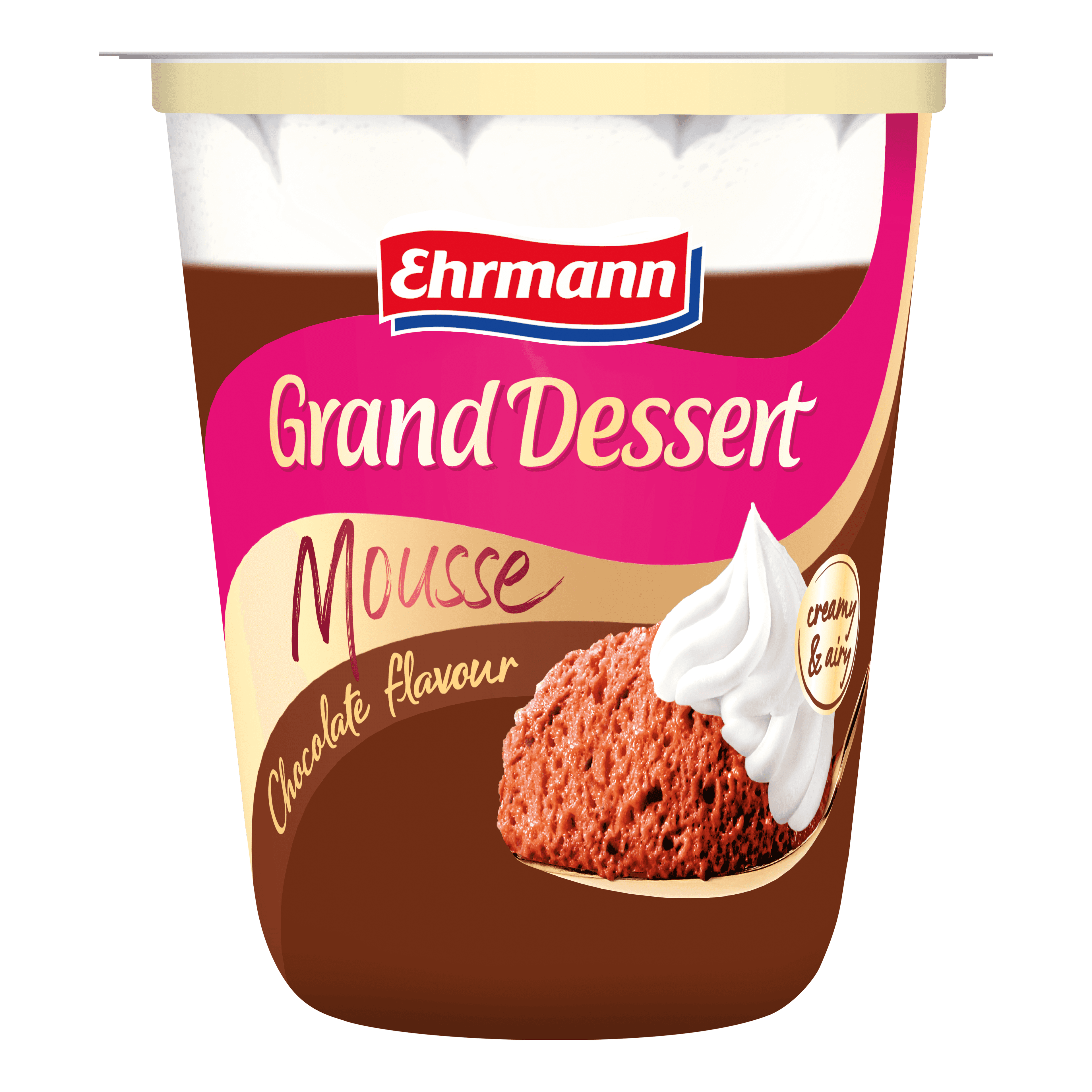 Ehrmann Grand Dessert Mousse Chocola + topping