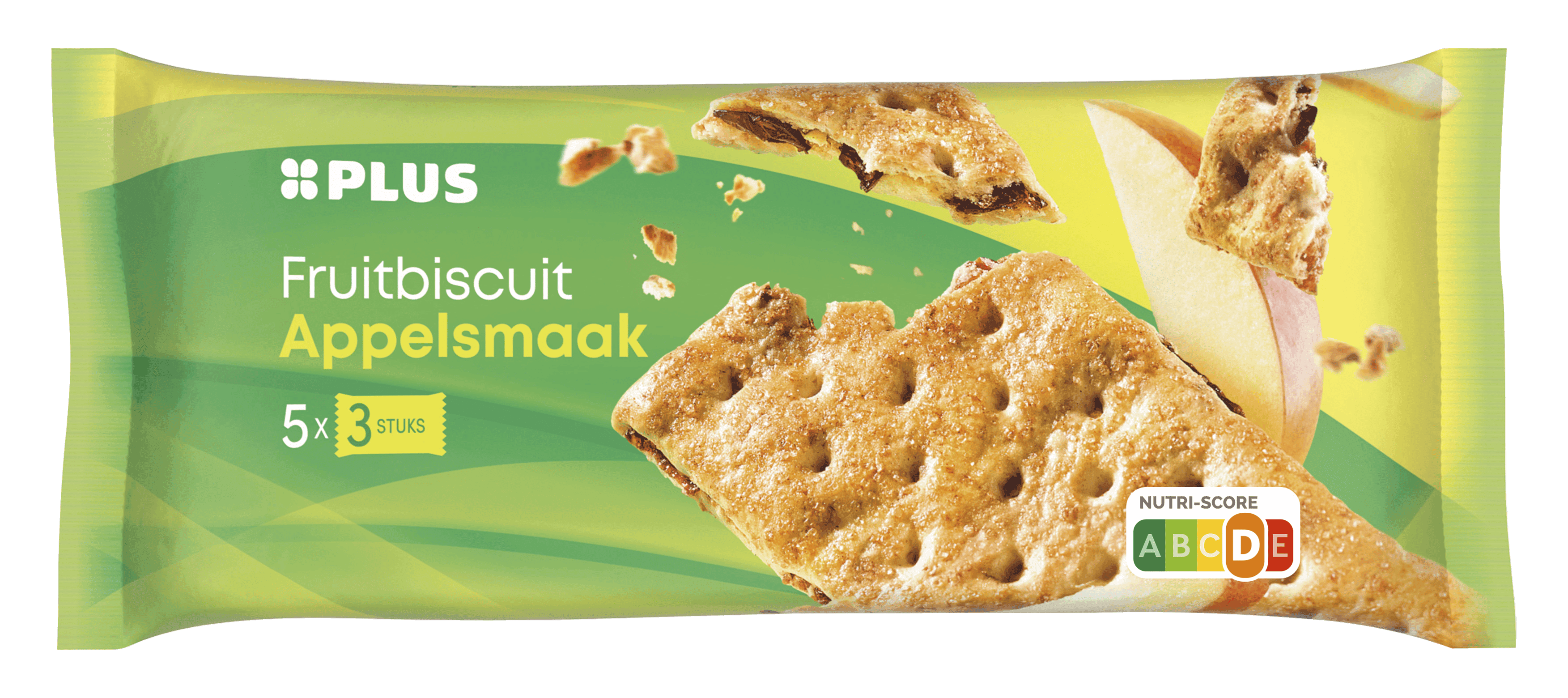 PLUS Fruitbiscuit appel