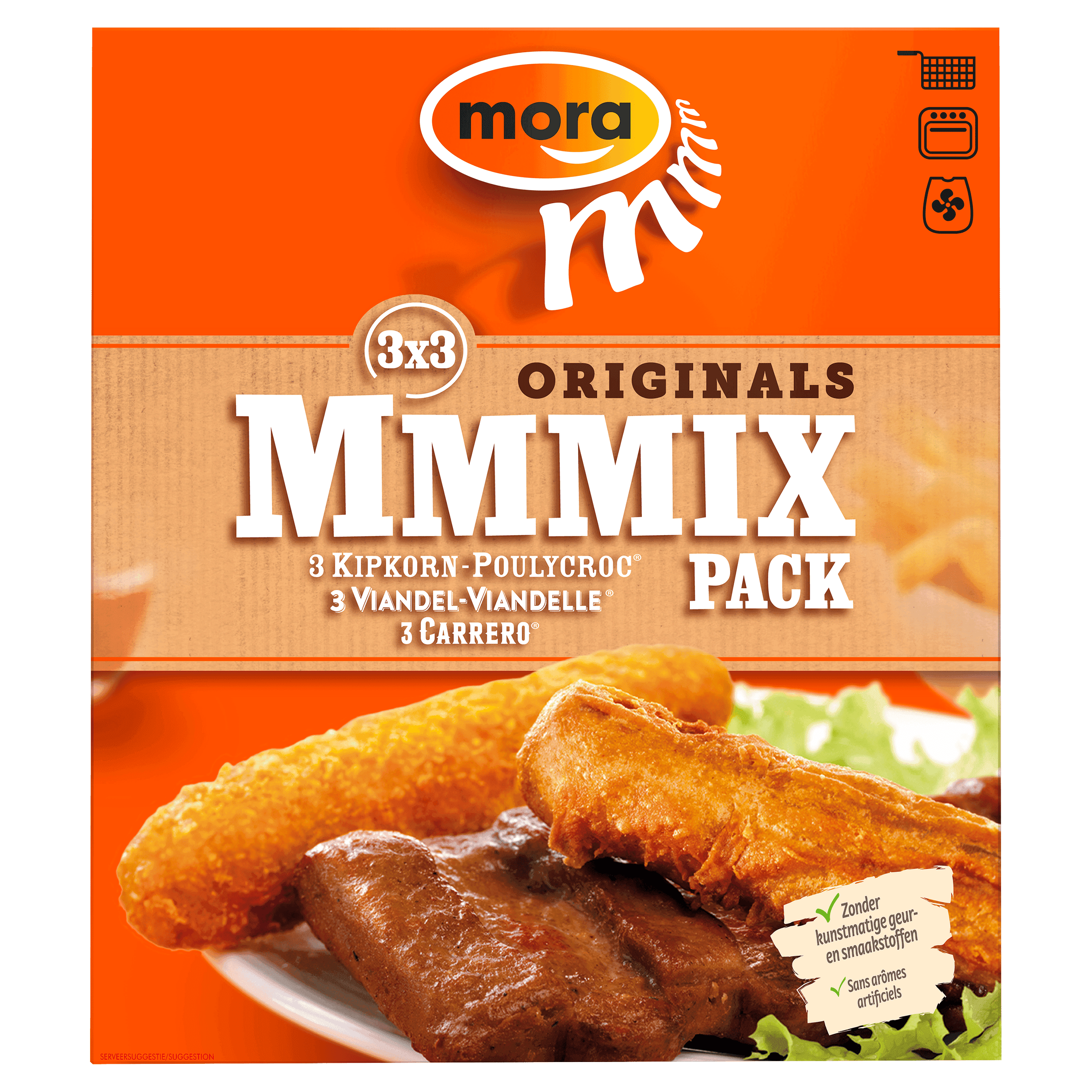 Mora Originals 3 x 3 Mmmix Pack