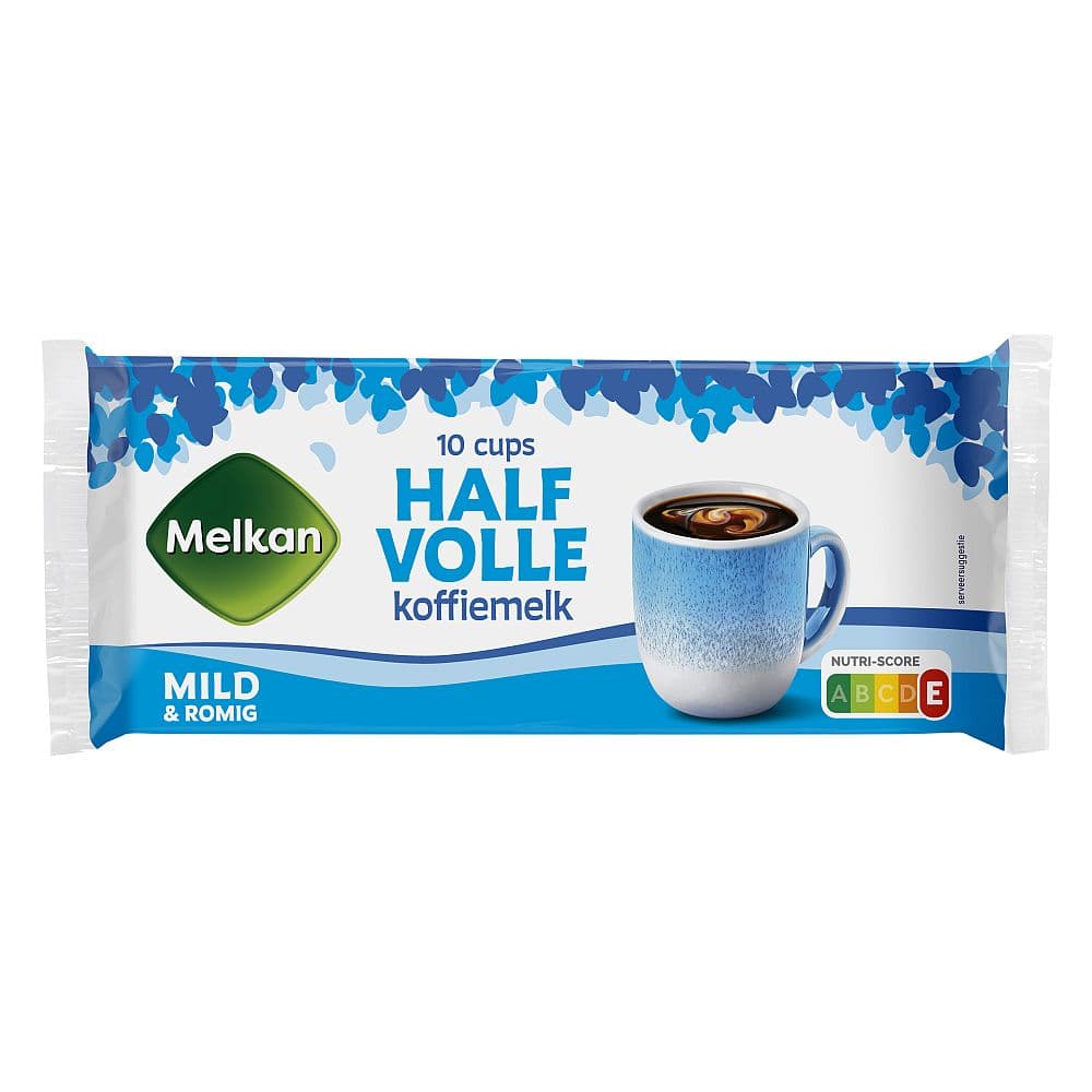 Melkan Koffiemelkcups Halfvol