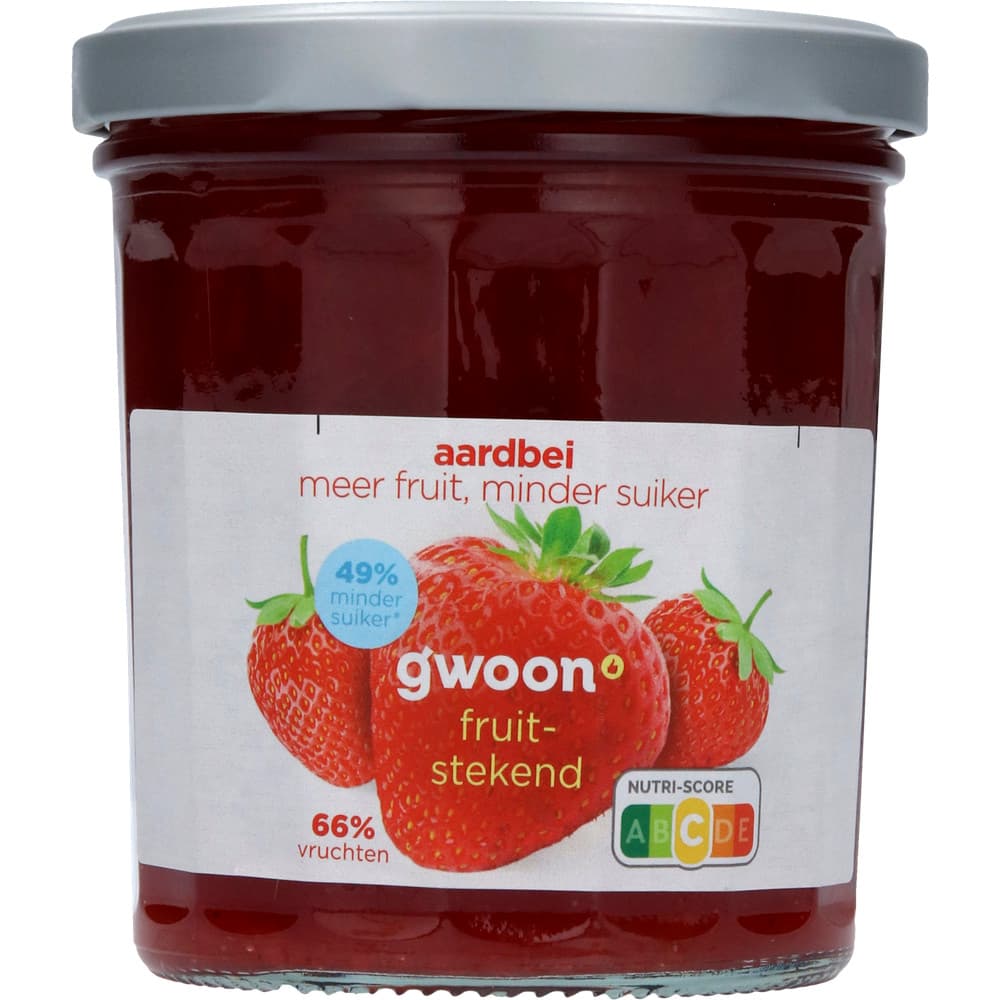 g'woon Fruitspread Aardbeien
