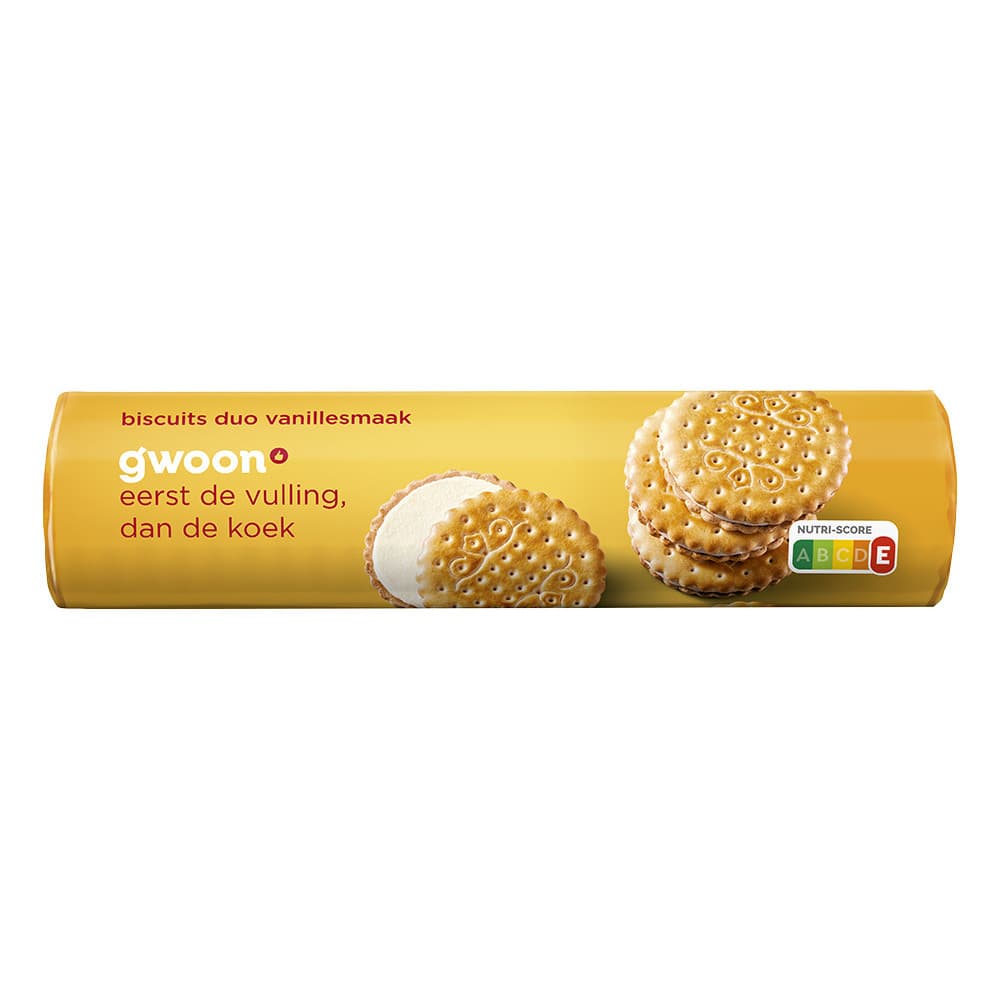 G'woon Duo Biscuit Vanille
