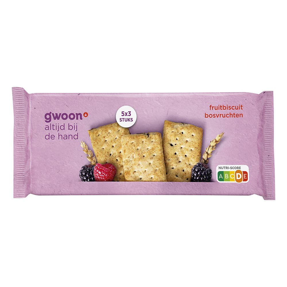 G'woon Fruitbiscuit Bosvruchten