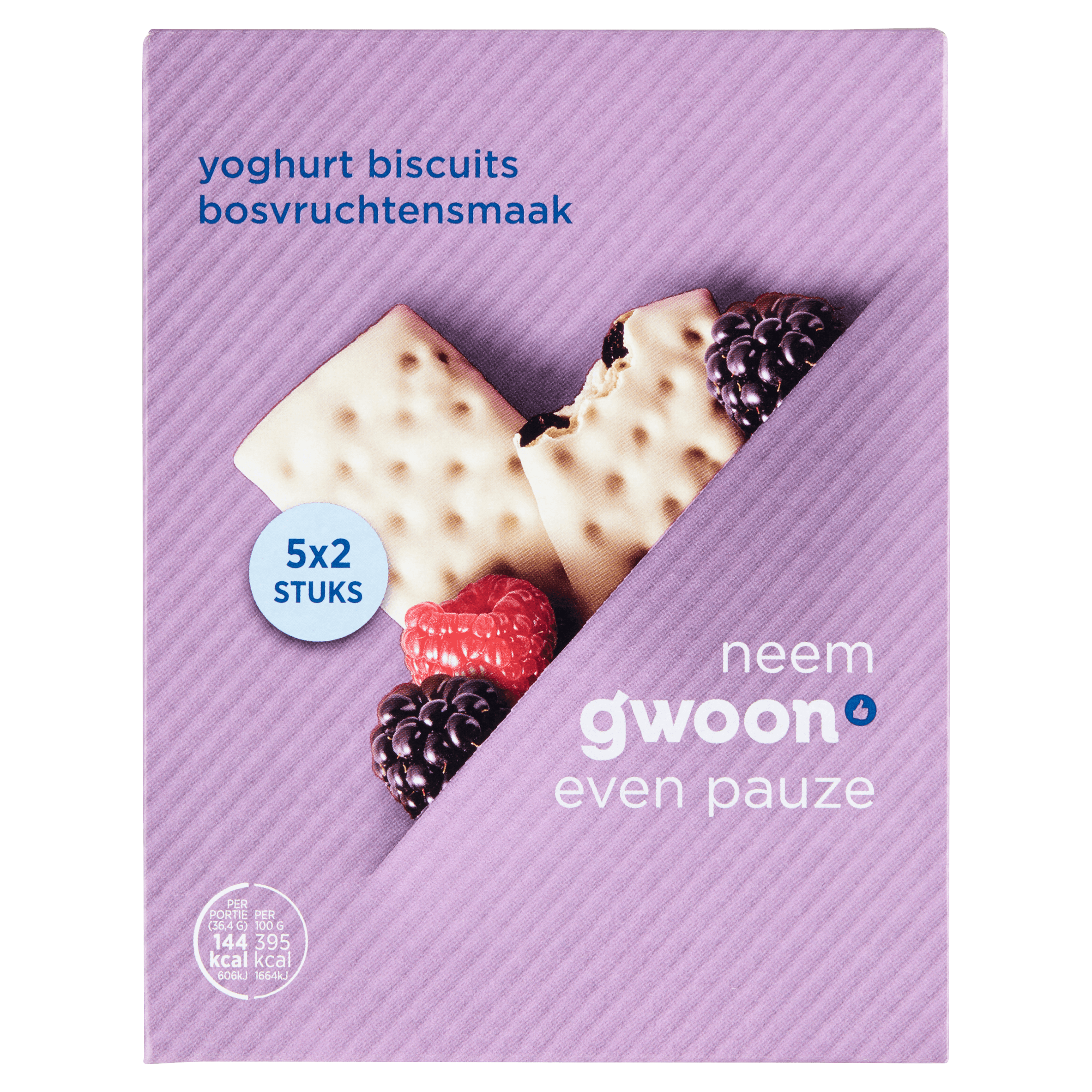 G’woon Yoghurtbiscuit Bosvruchten