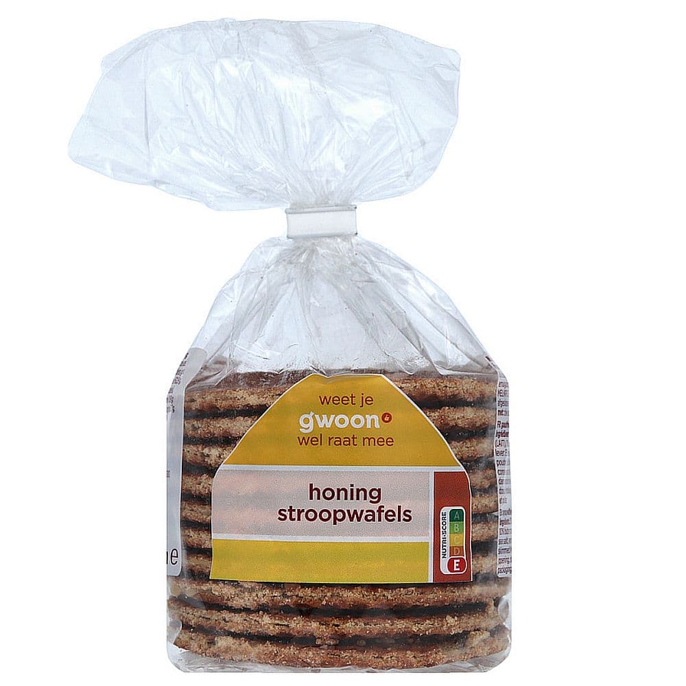 G'woon Stroopwafels Honing