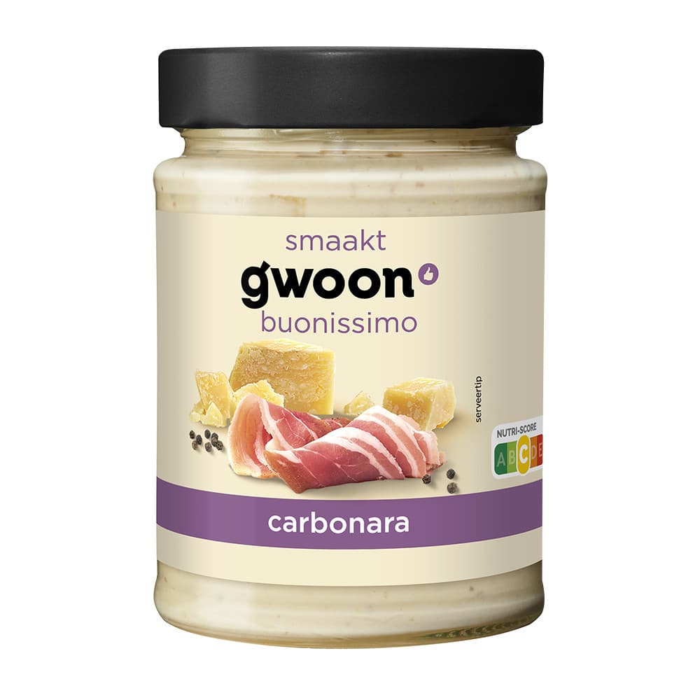 g'woon Pastasaus Carbonara