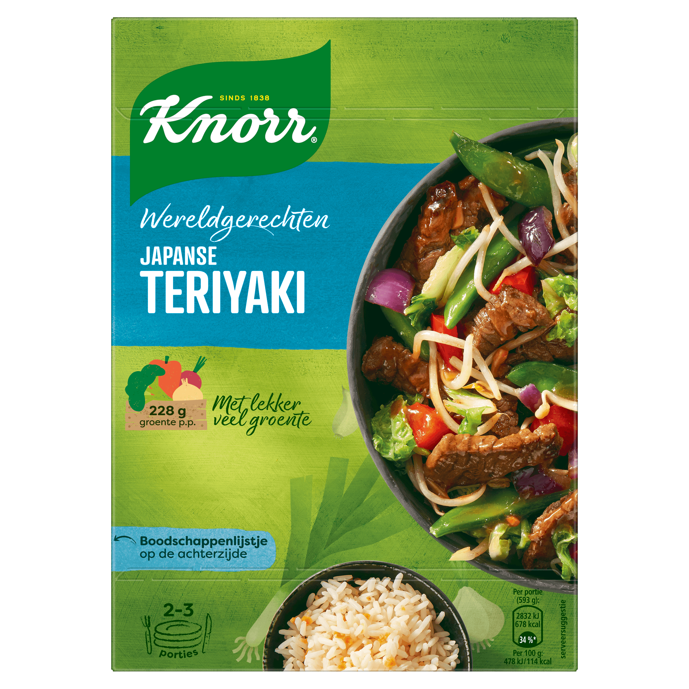 Knorr Wereldgerechten Maaltijdpakket Japanse Teriyaki