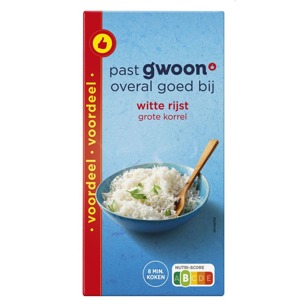G'woon Gwoon witte snelkookrijst