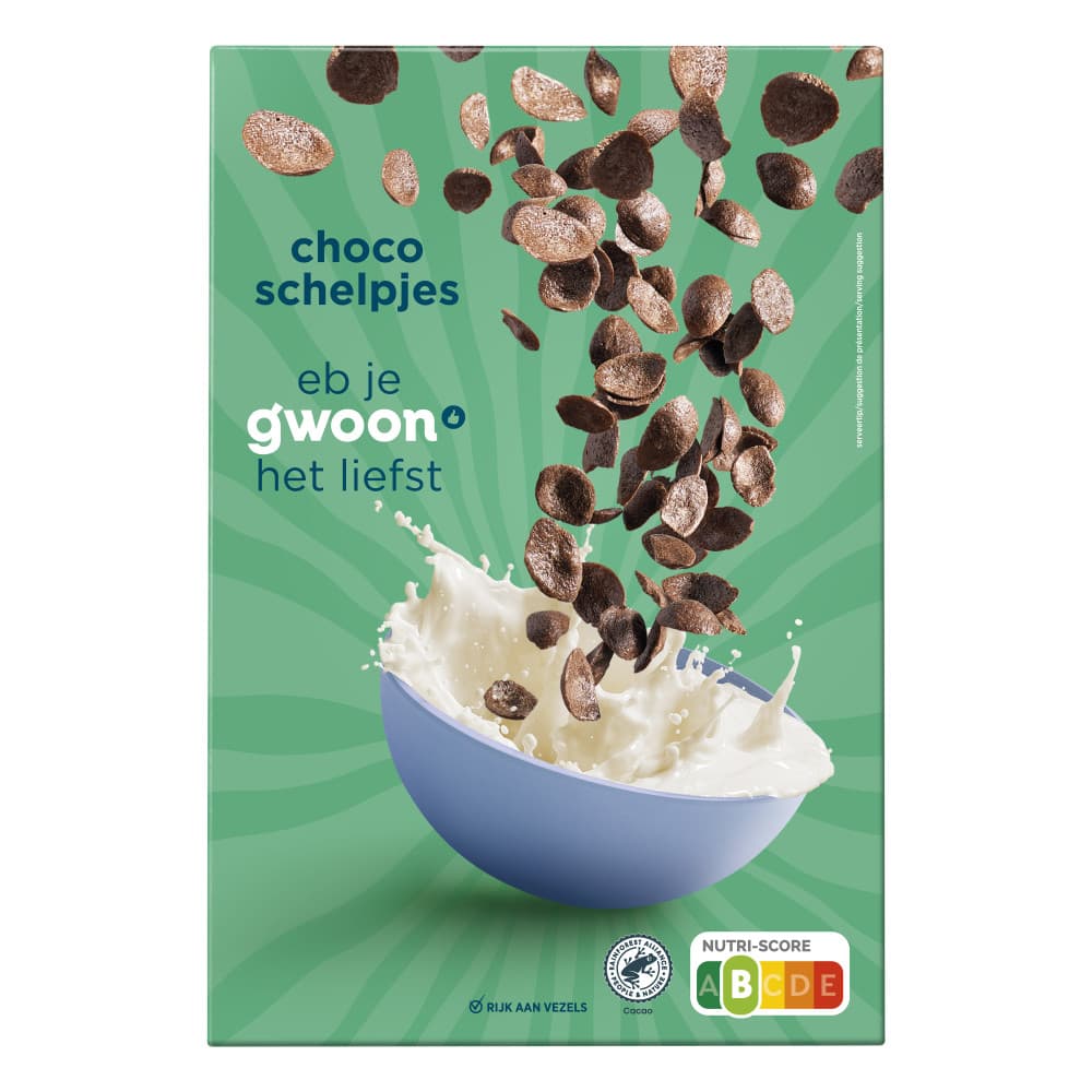 G'woon Choco Schelpjes